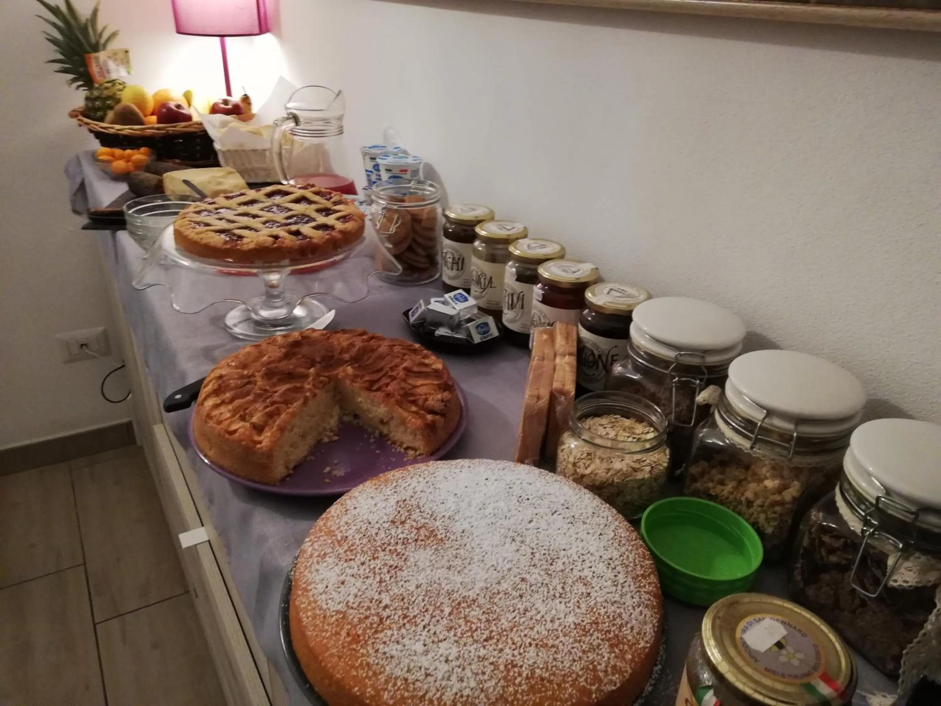 Buffet breakfast in B & B Eliana