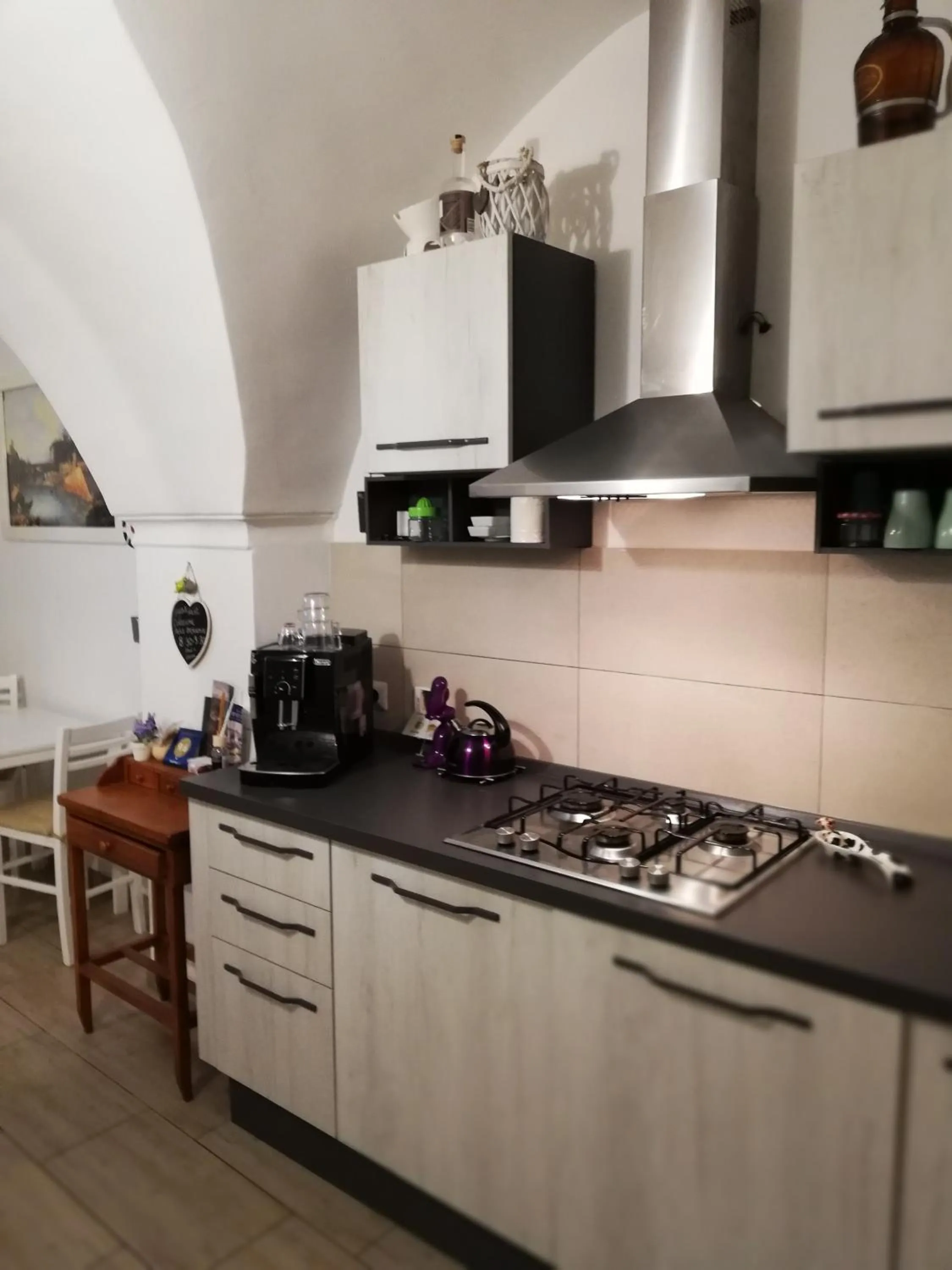 Communal kitchen in B & B Eliana