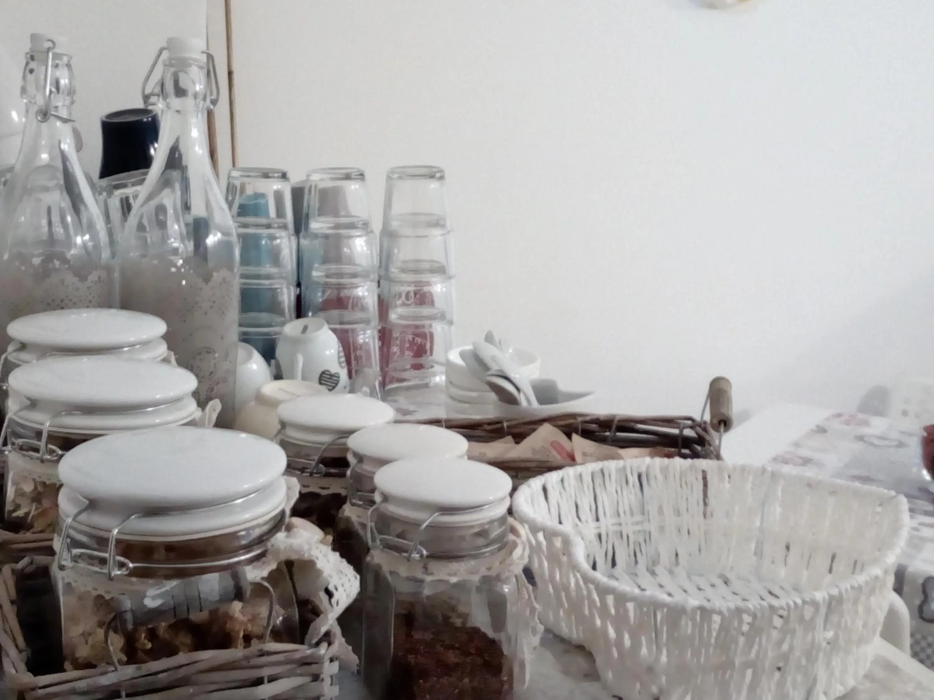 Communal kitchen in B & B Eliana