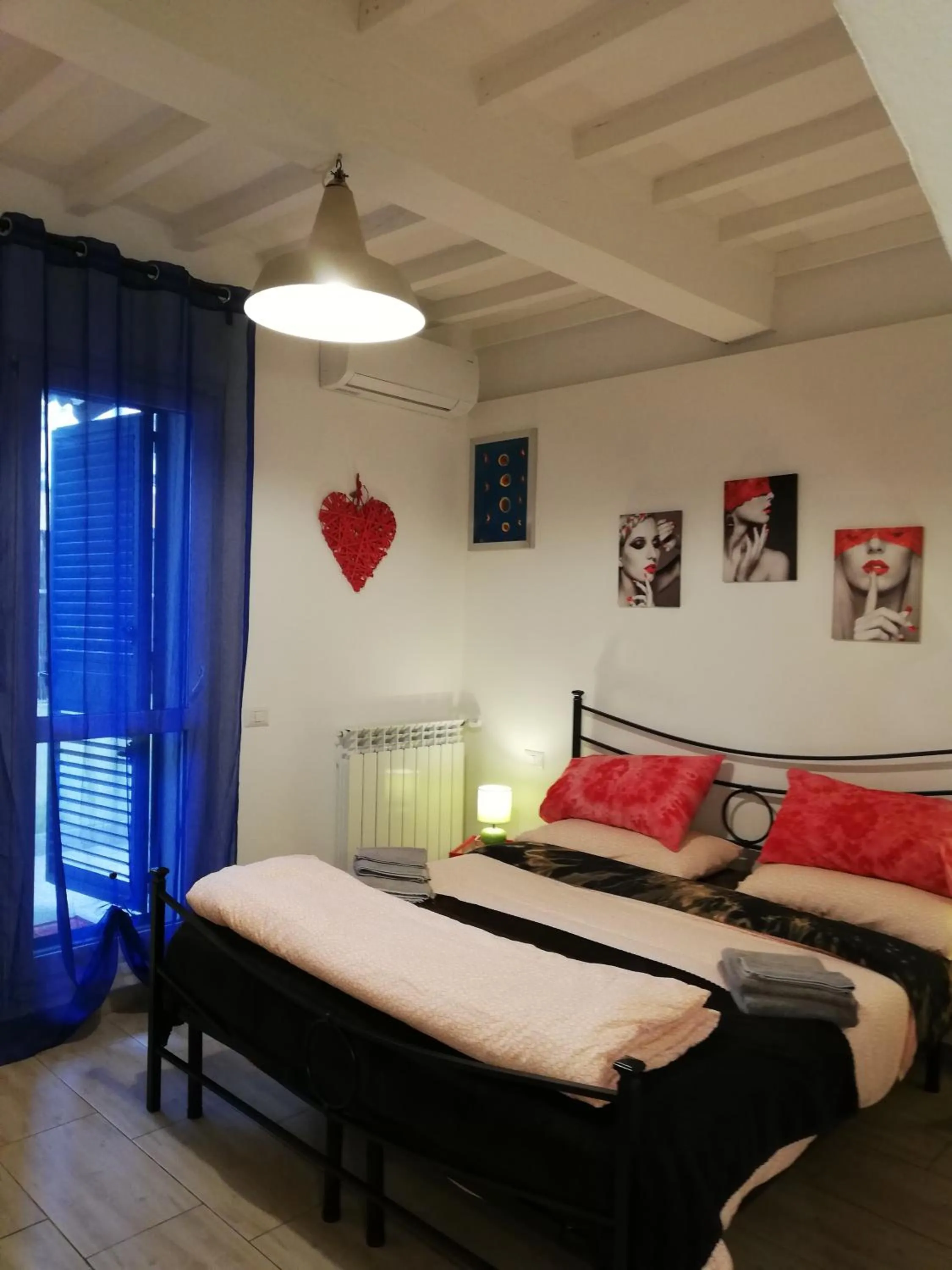 View (from property/room), Bed in B & B Eliana