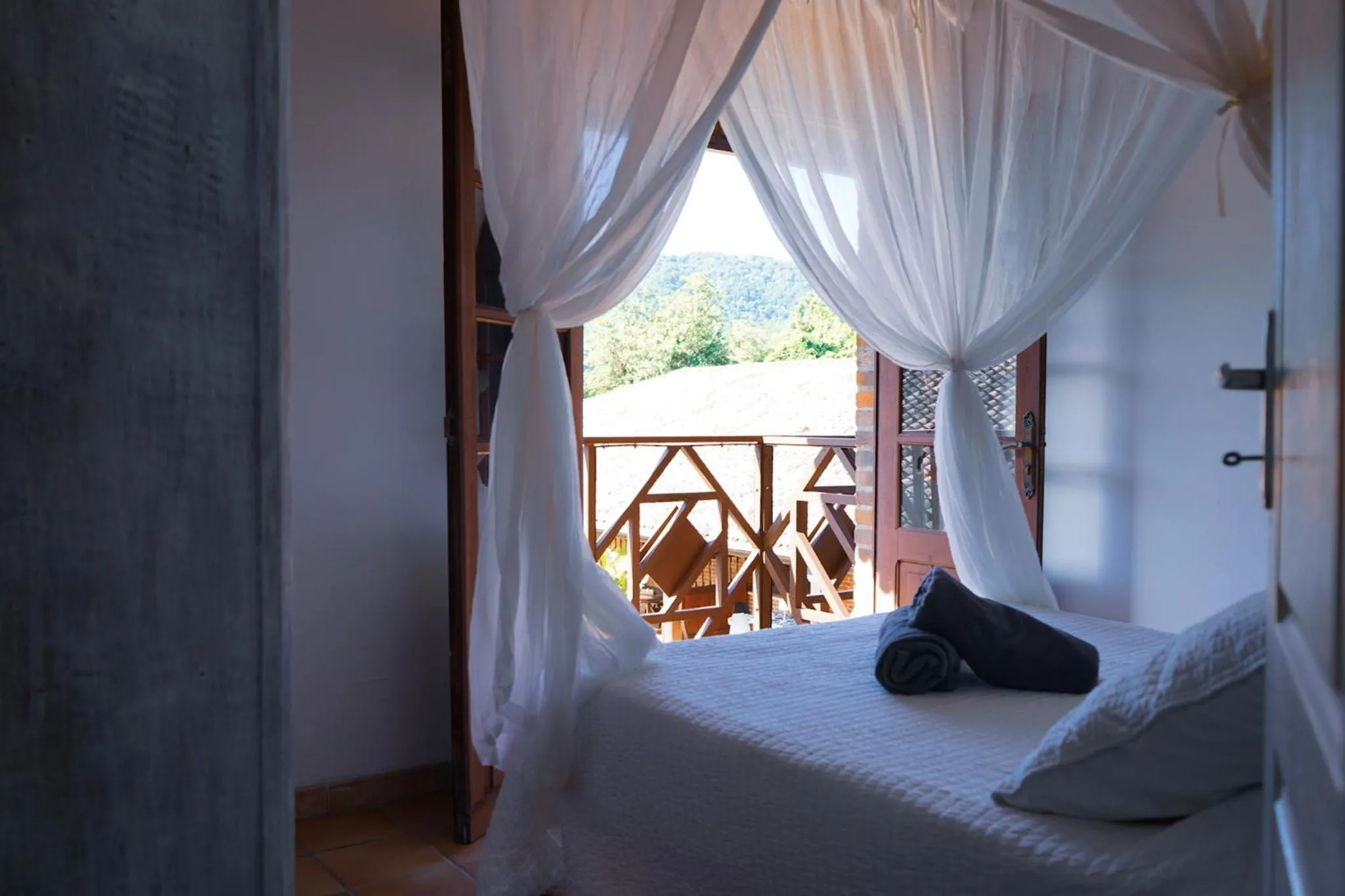 Bedroom, Bed in Domaine du Château