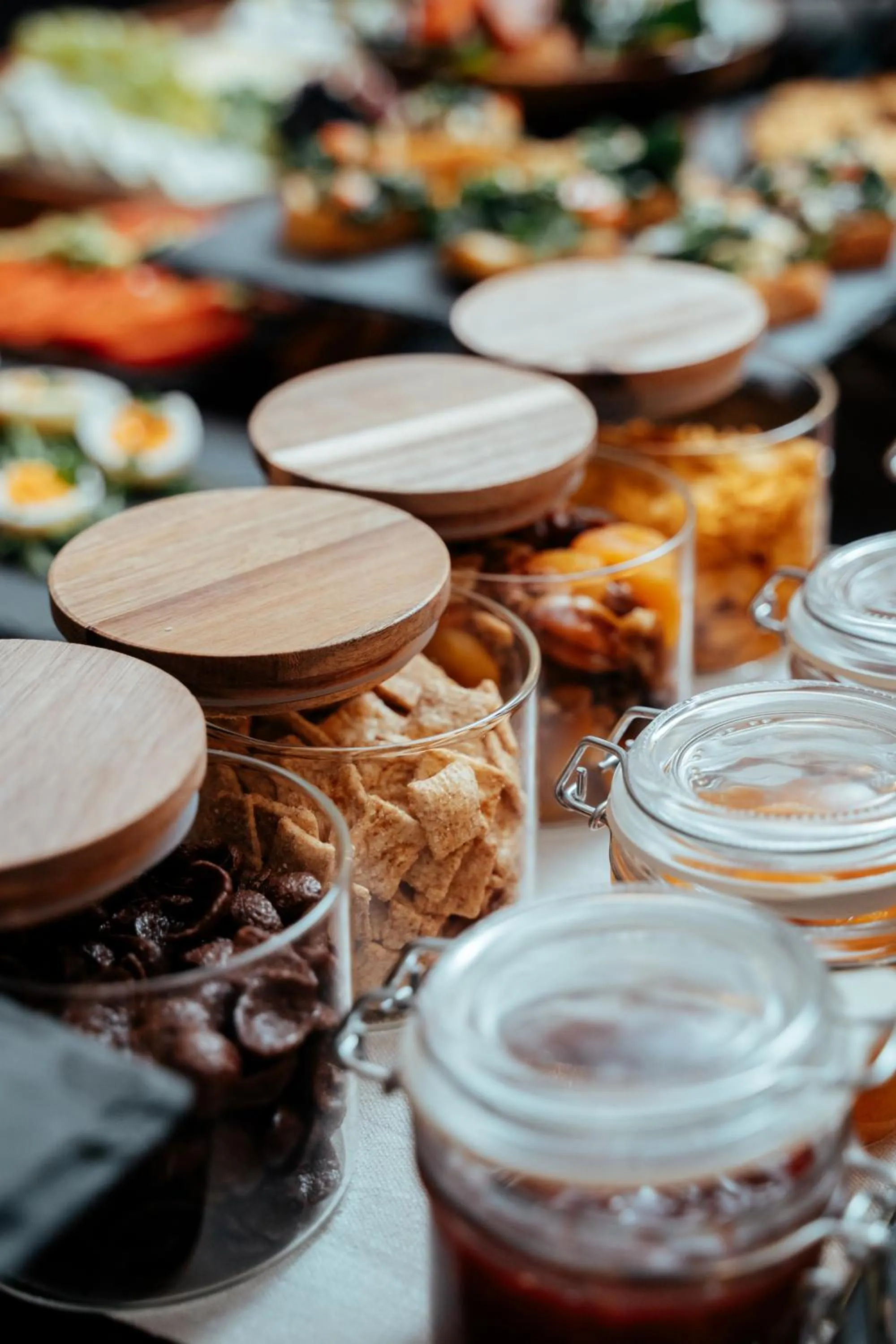 Buffet breakfast in Rezydencja na Wzgórzu w zielonym sercu Łodzi przy Parku Krajobrazowym Ruda Wiilowa