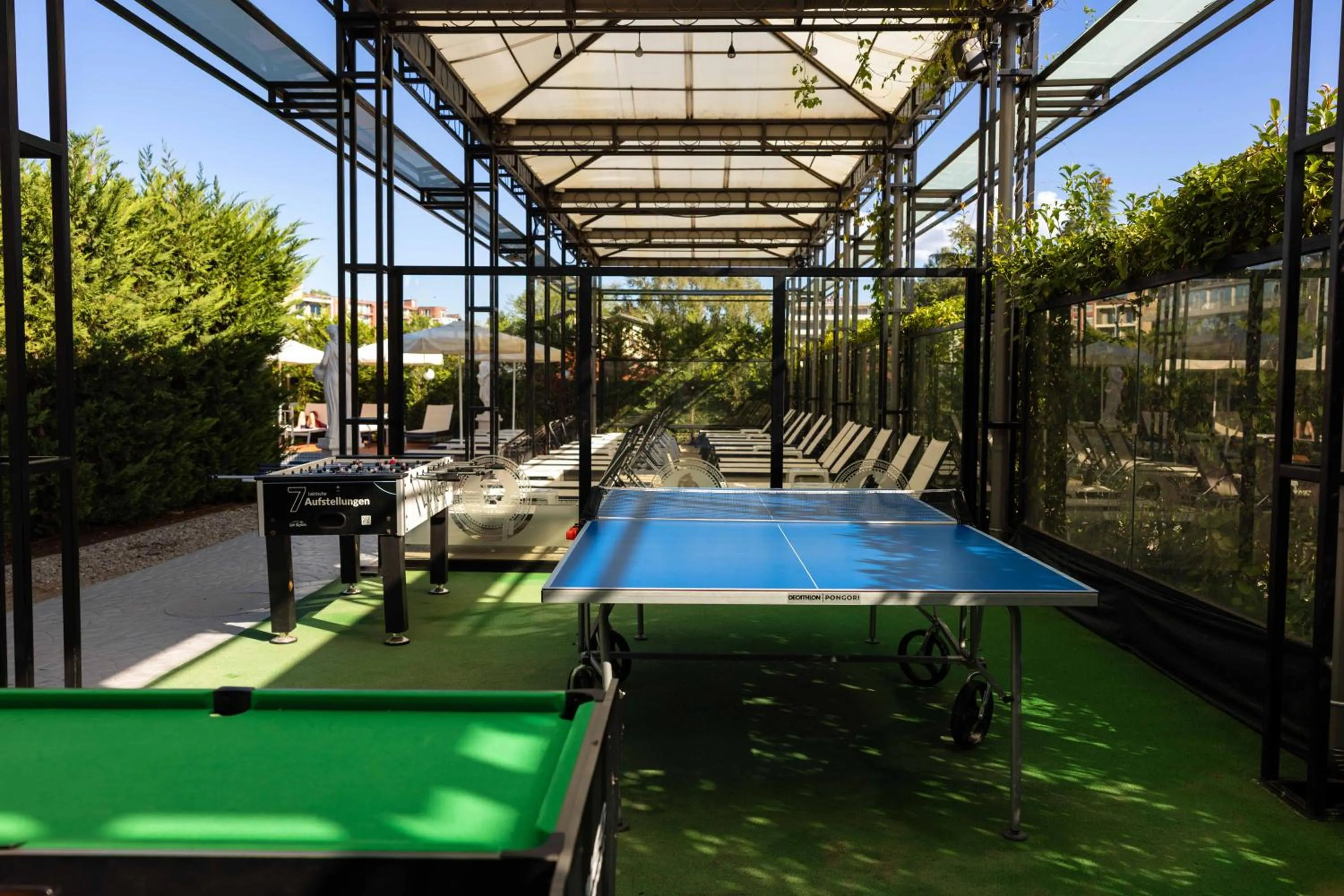 Patio in Rome Palace Deluxe - All Inclusive Premium