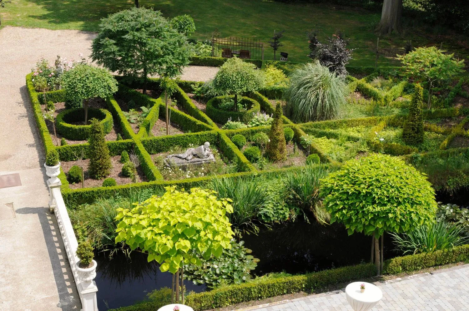 Garden in Kasteel Wurfeld