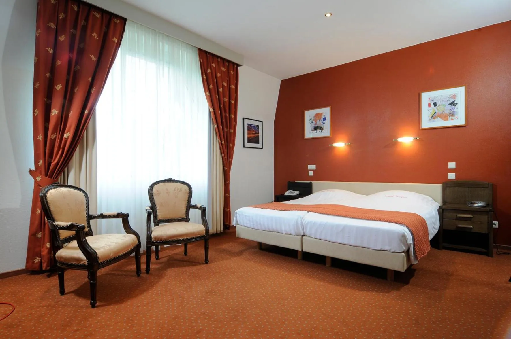 Bedroom in Kasteel Wurfeld