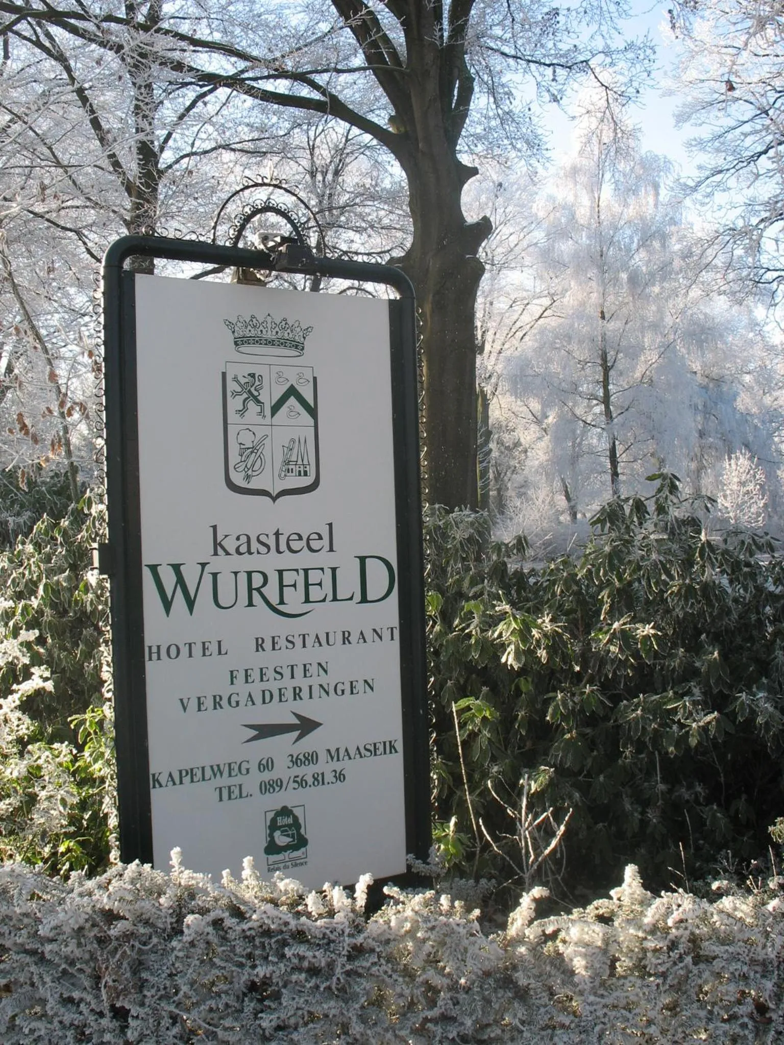 Winter in Kasteel Wurfeld