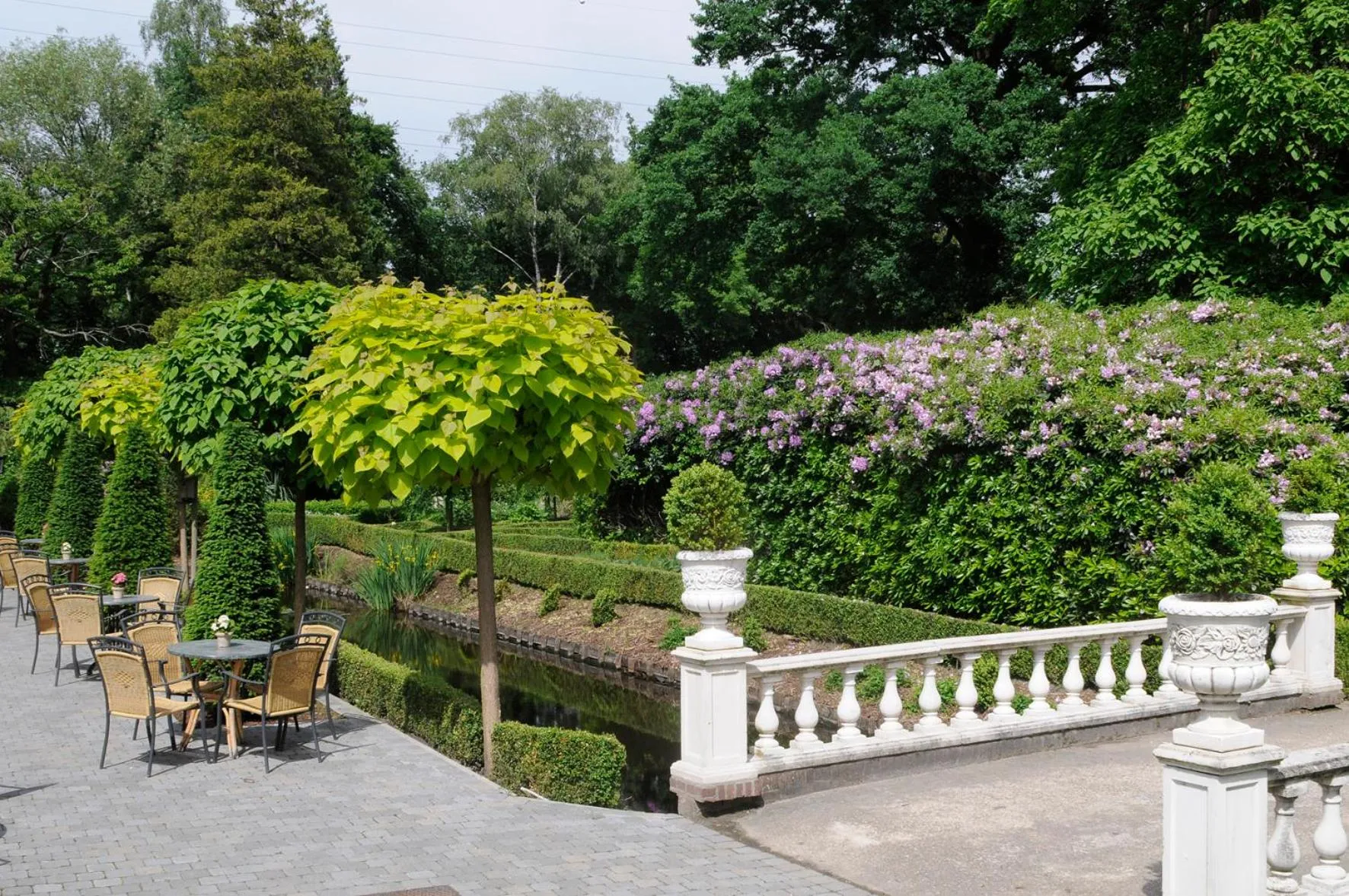 Garden in Kasteel Wurfeld