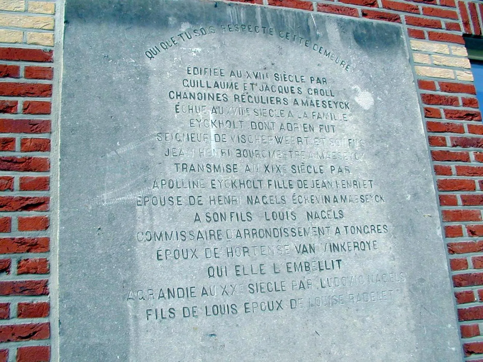 Text overlay in Kasteel Wurfeld