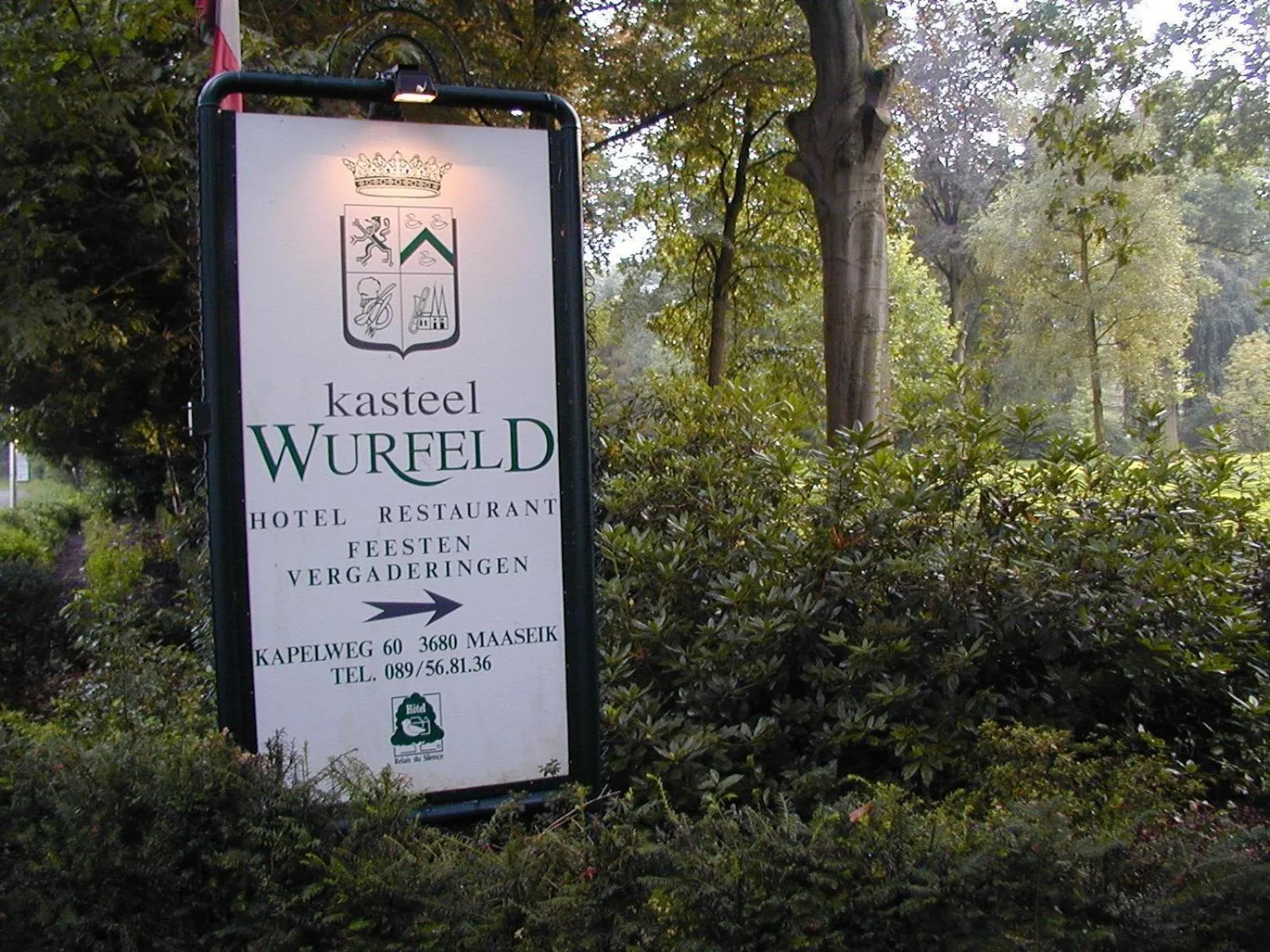 Decorative detail in Kasteel Wurfeld