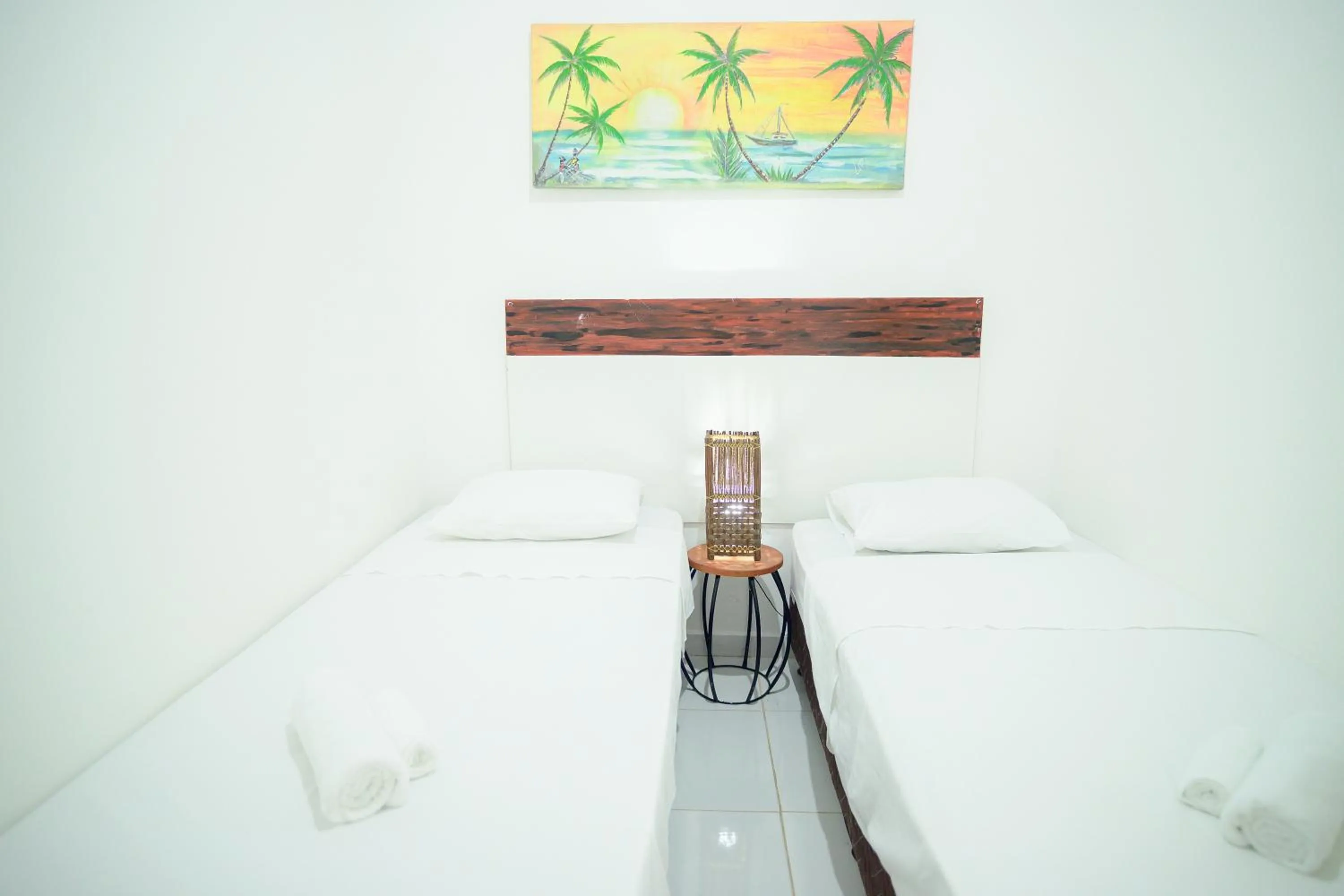 Bed in Pousada Pimenta Nativa