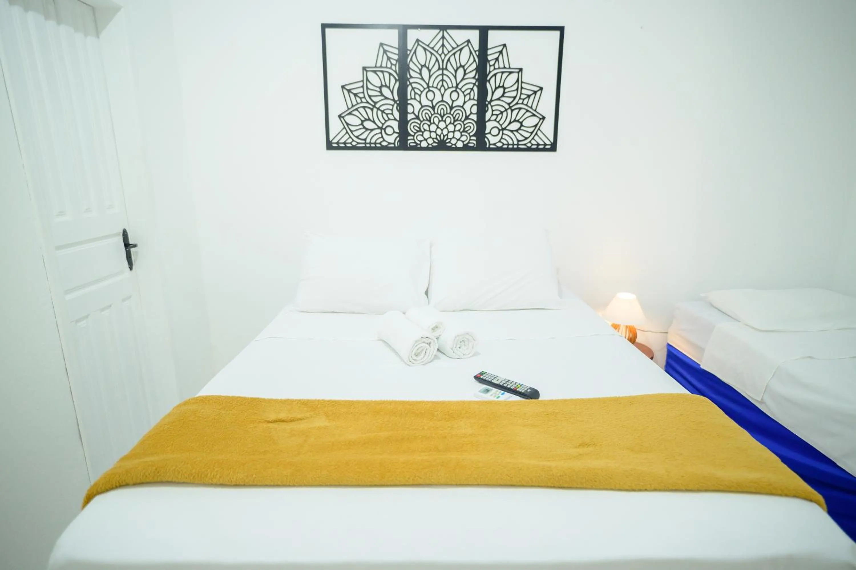 Bed in Pousada Pimenta Nativa