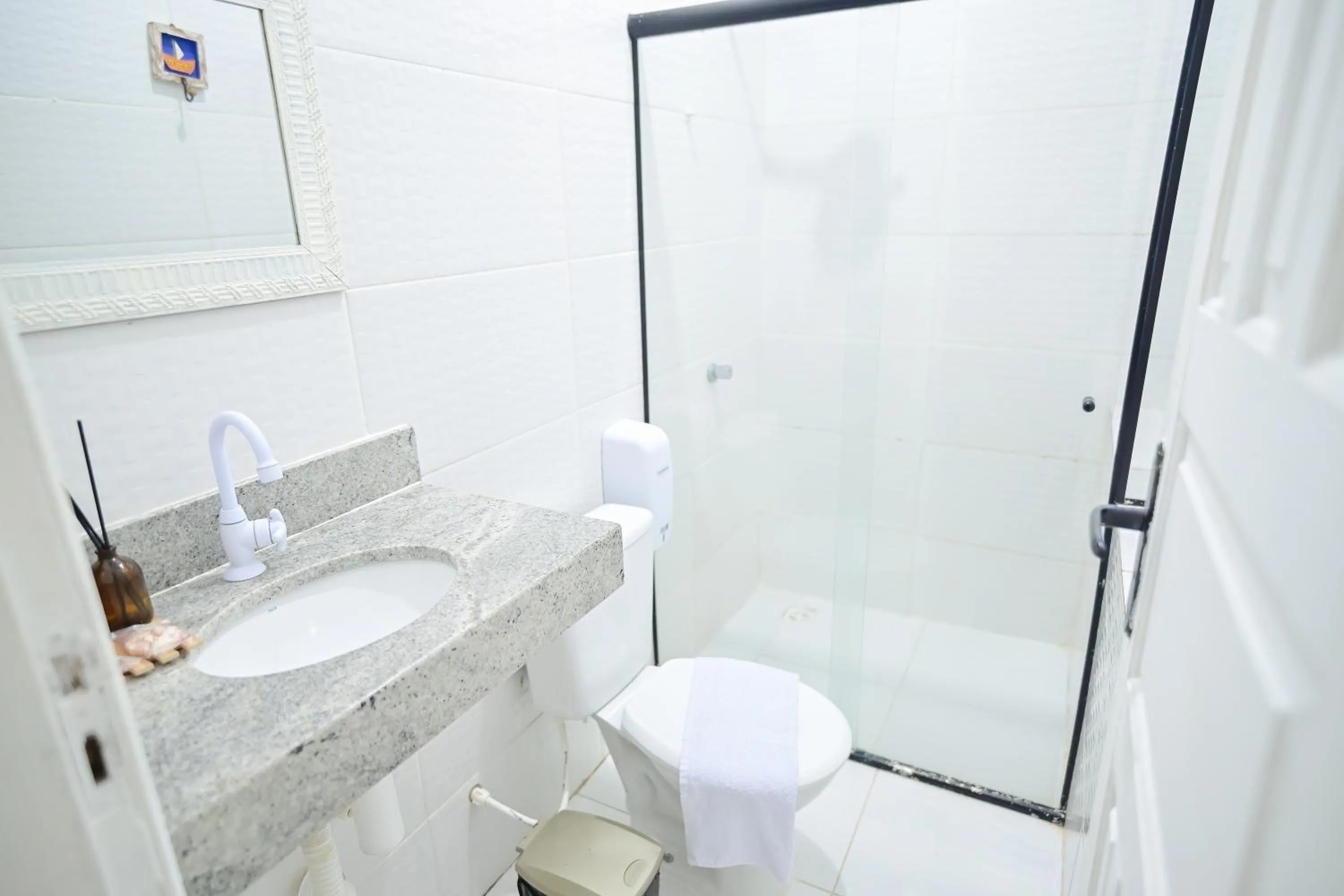 Shower in Pousada Pimenta Nativa