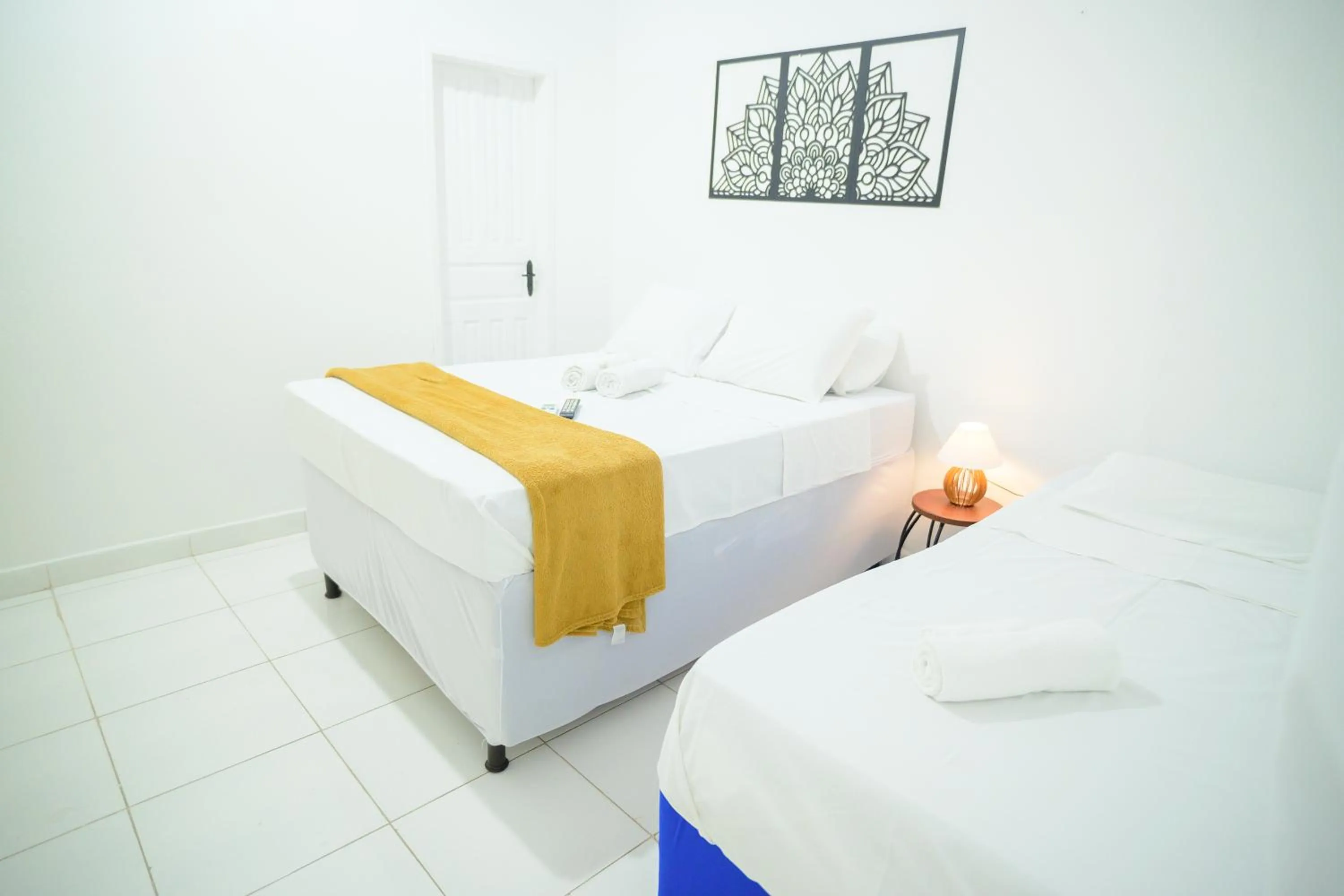 Bed in Pousada Pimenta Nativa