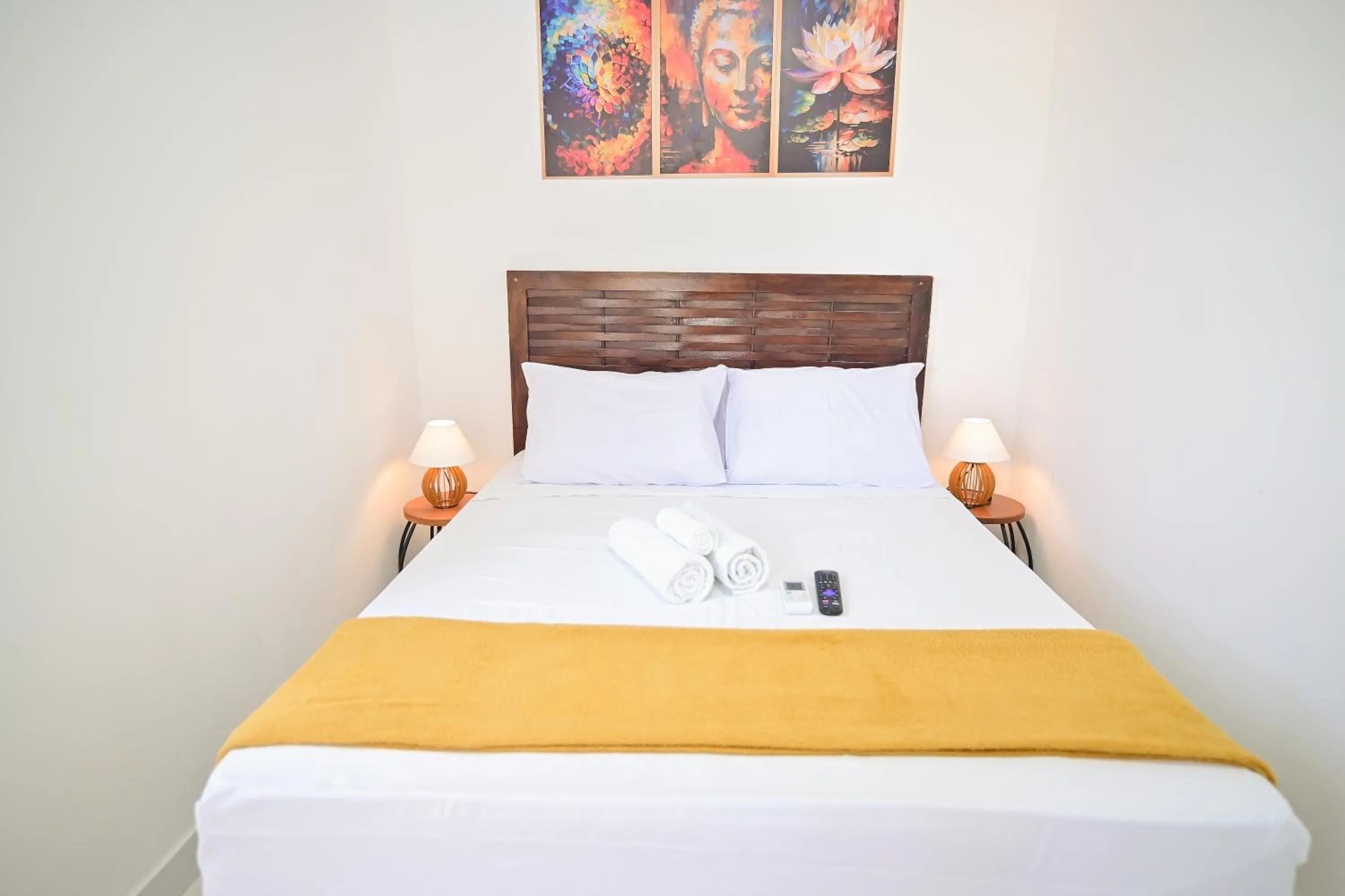 Bed in Pousada Pimenta Nativa