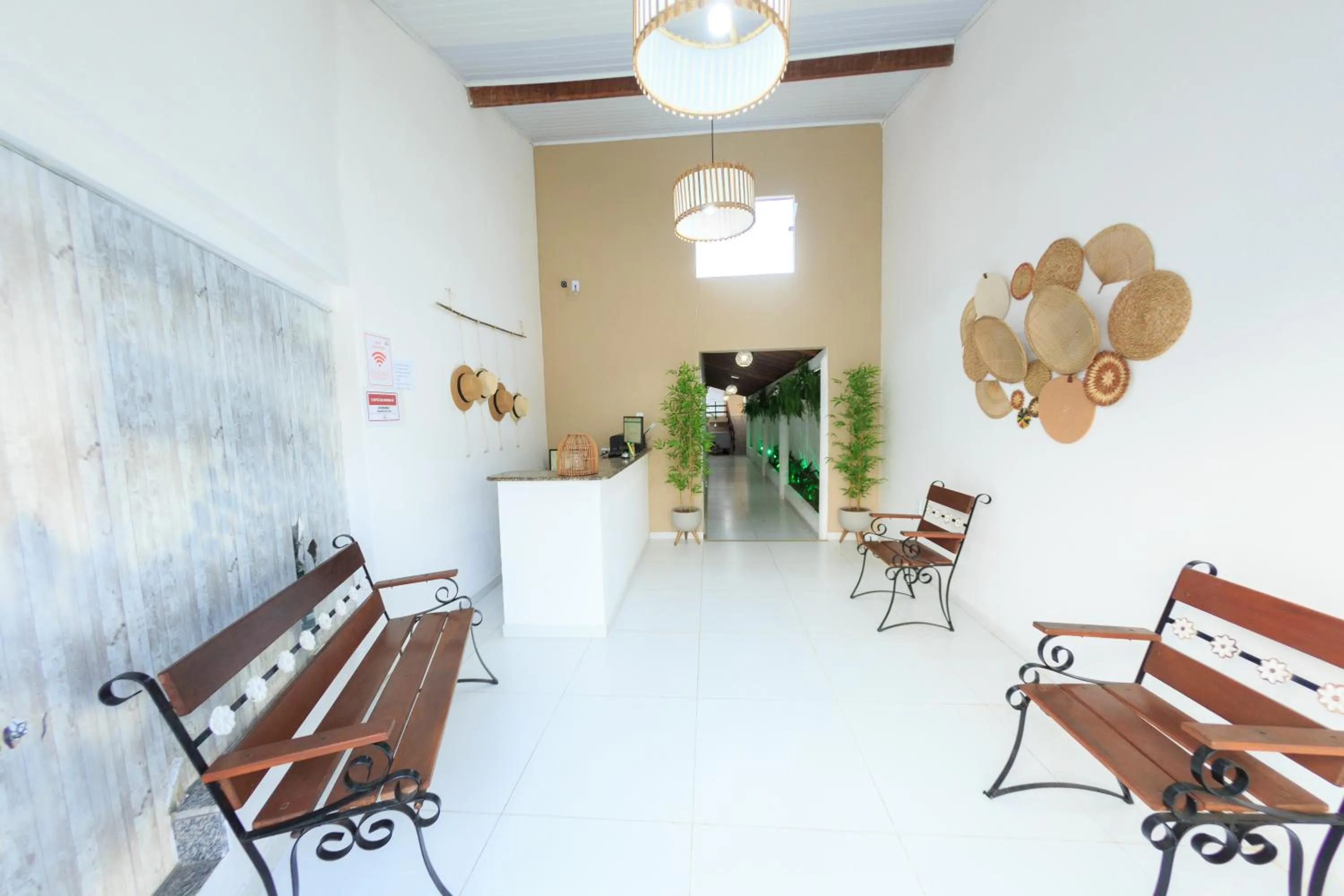 Lobby or reception in Pousada Pimenta Nativa