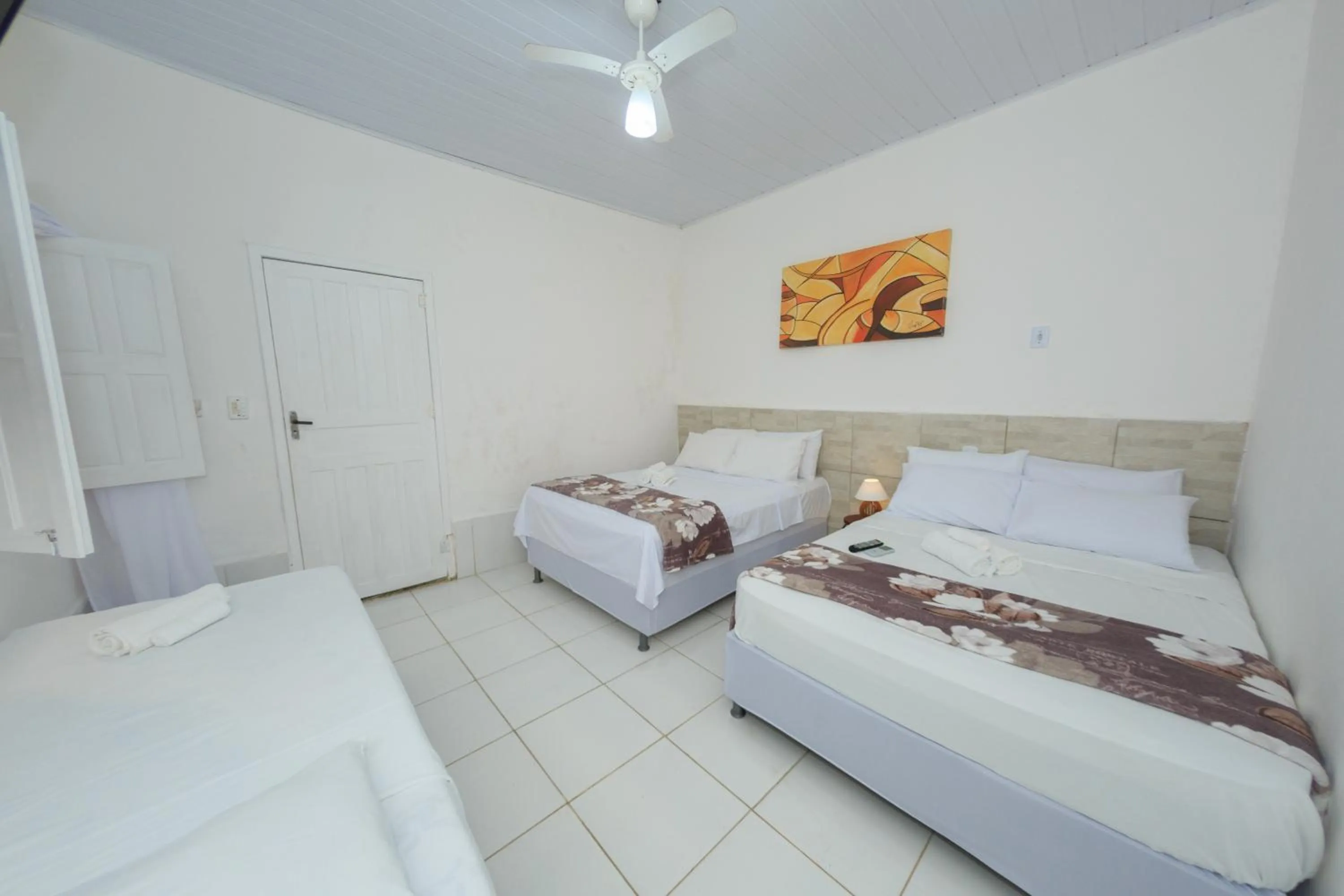 Bed in Pousada Pimenta Nativa