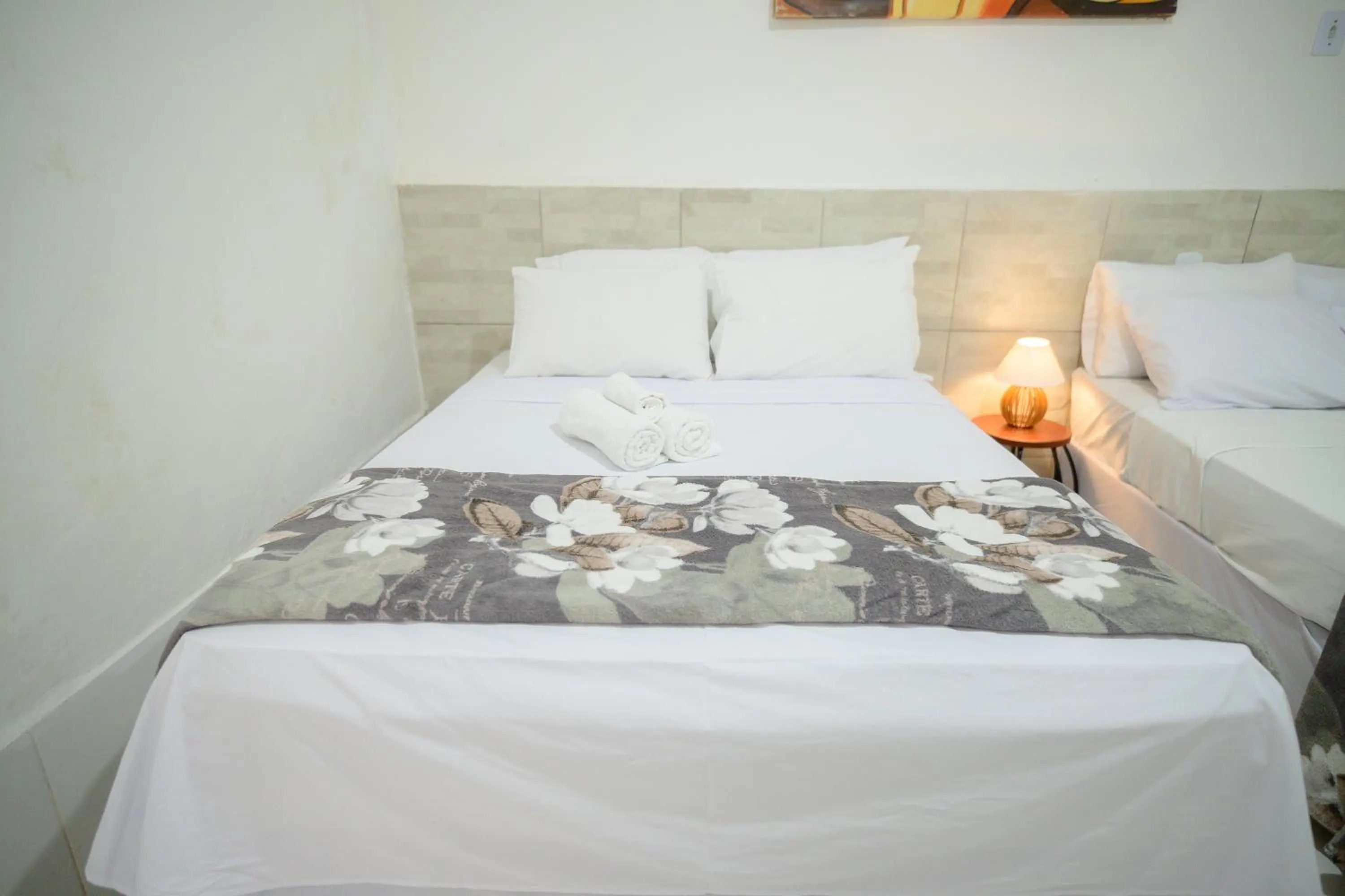 Bed in Pousada Pimenta Nativa