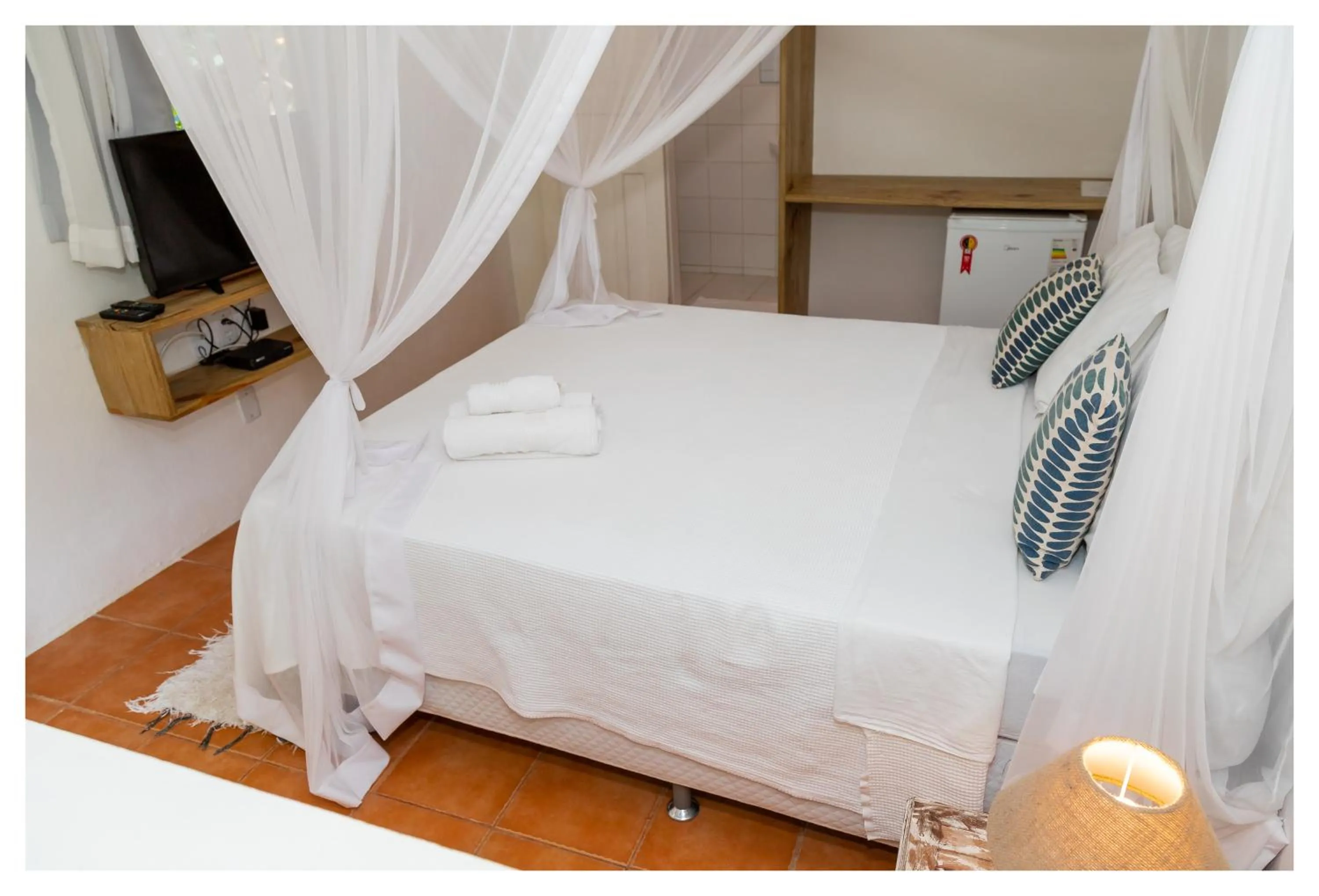 Photo of the whole room, Bed in Pousada Mar Azul