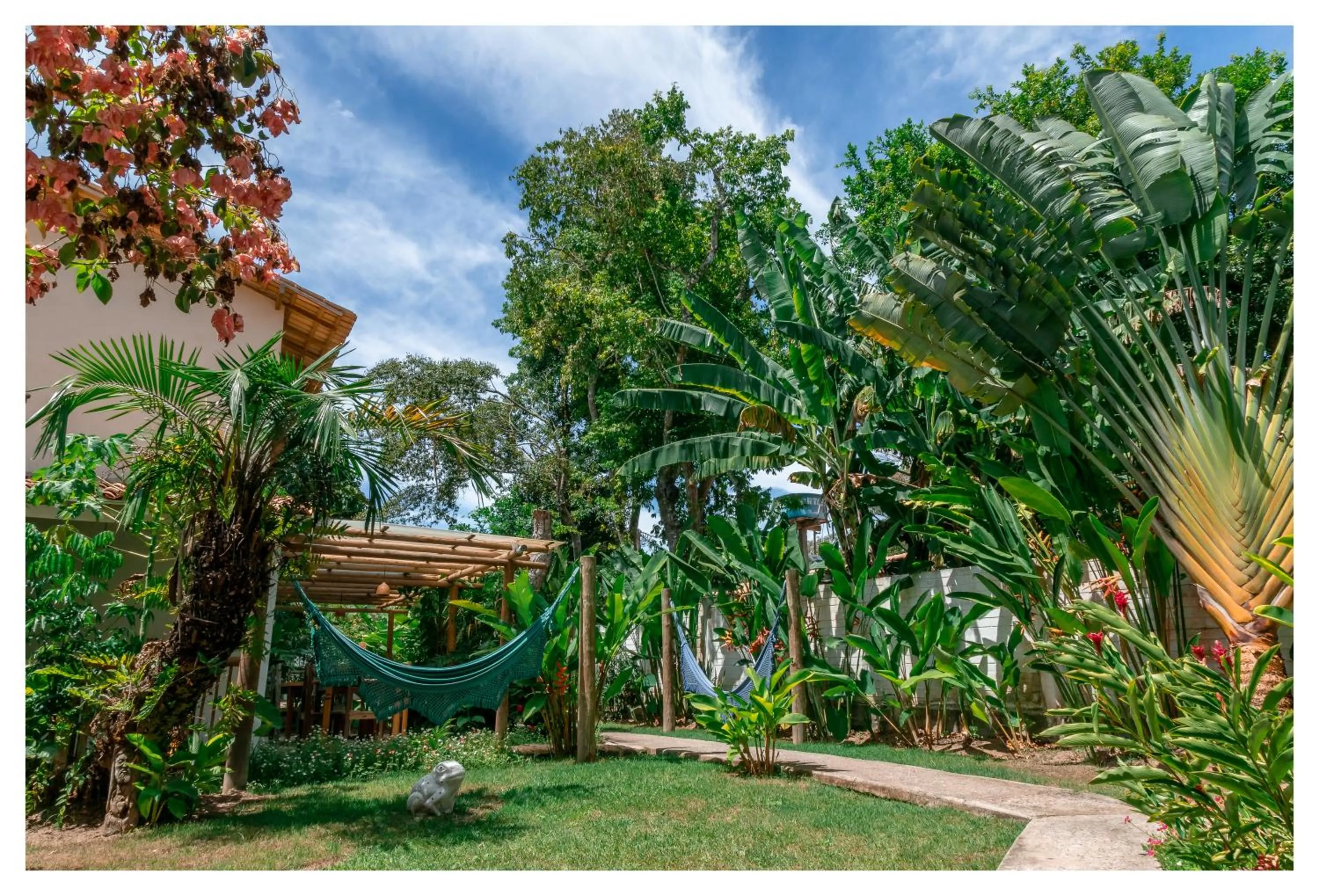 Garden in Pousada Mar Azul