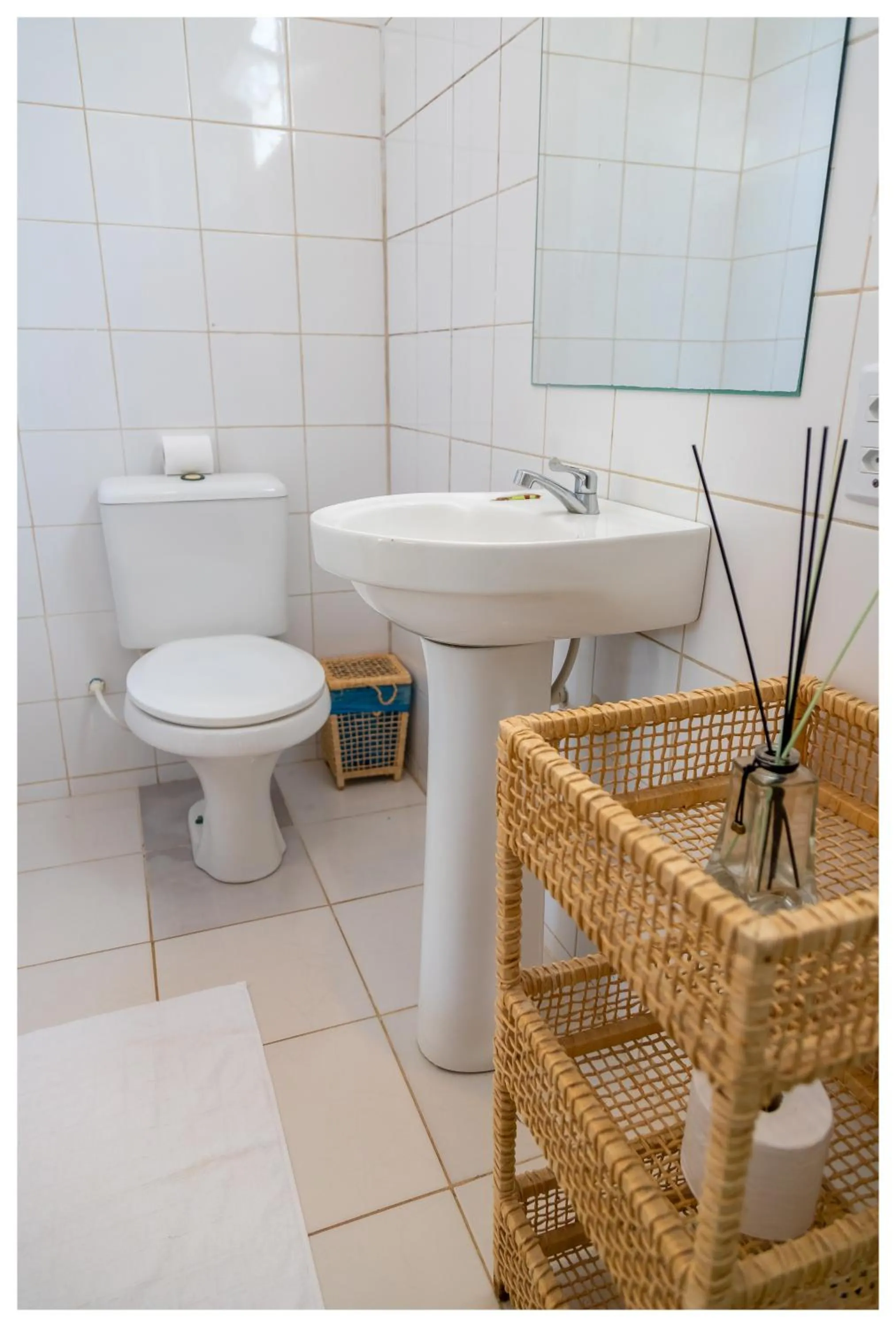 Bathroom in Pousada Mar Azul