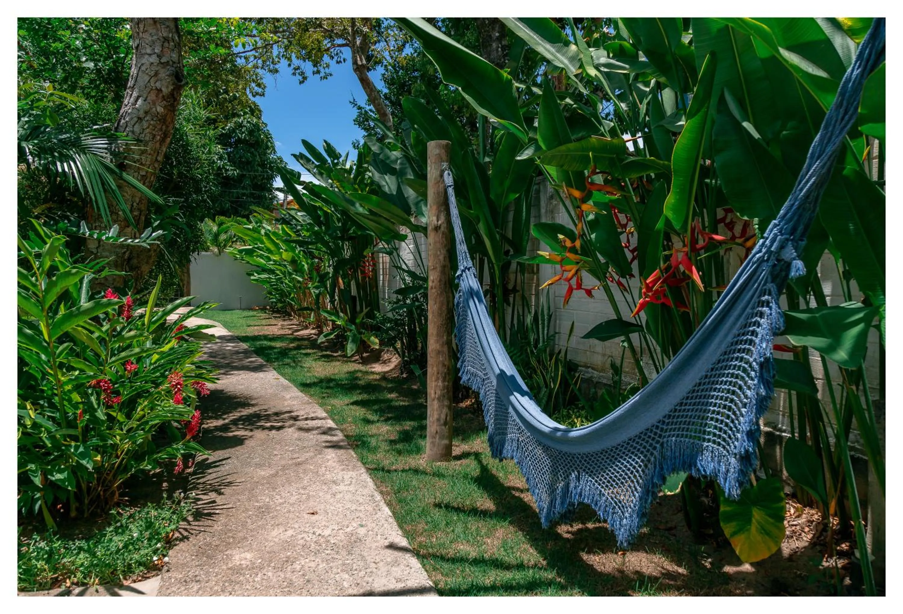 Garden in Pousada Mar Azul