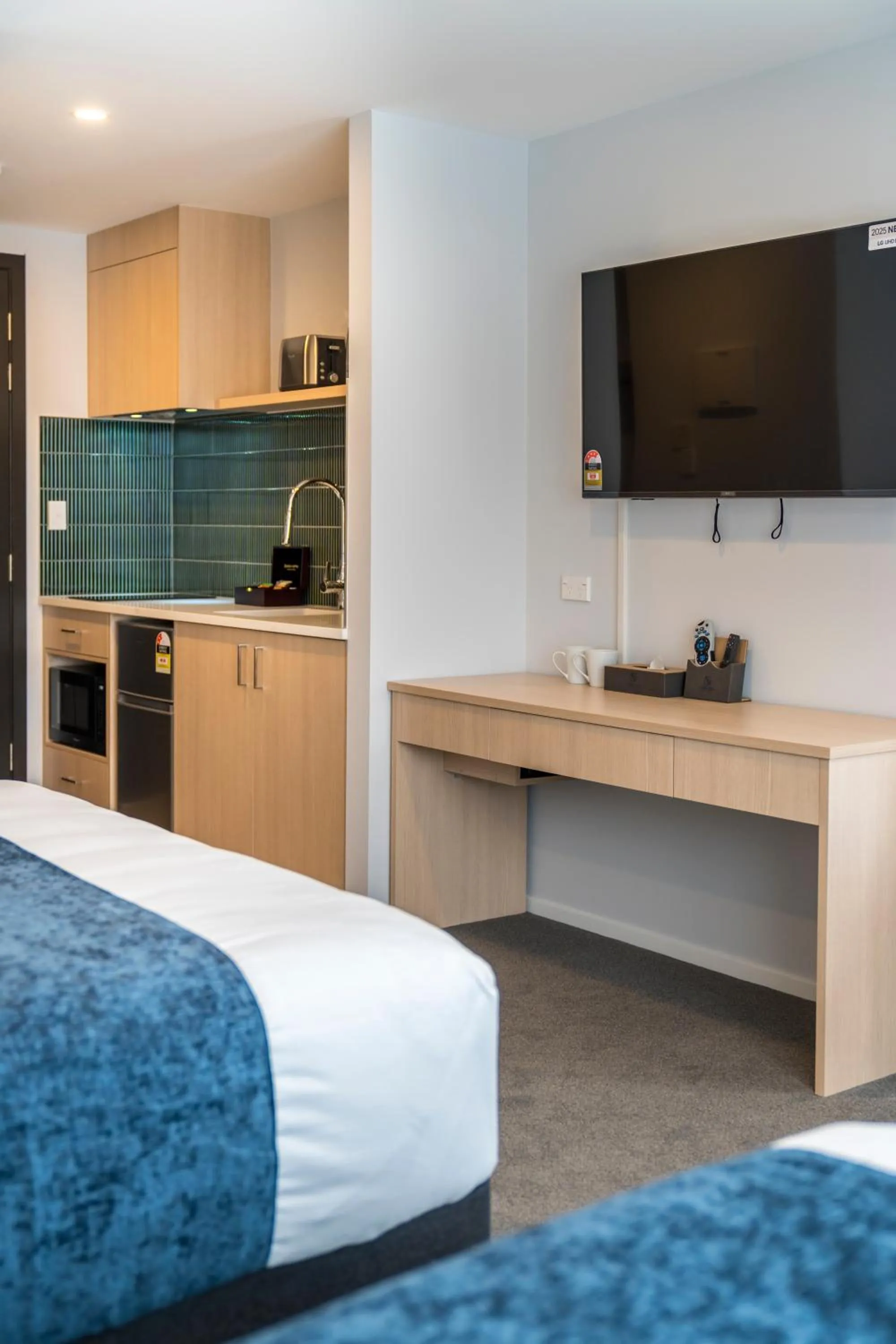 Bedroom in Takapuna International Motor Lodge