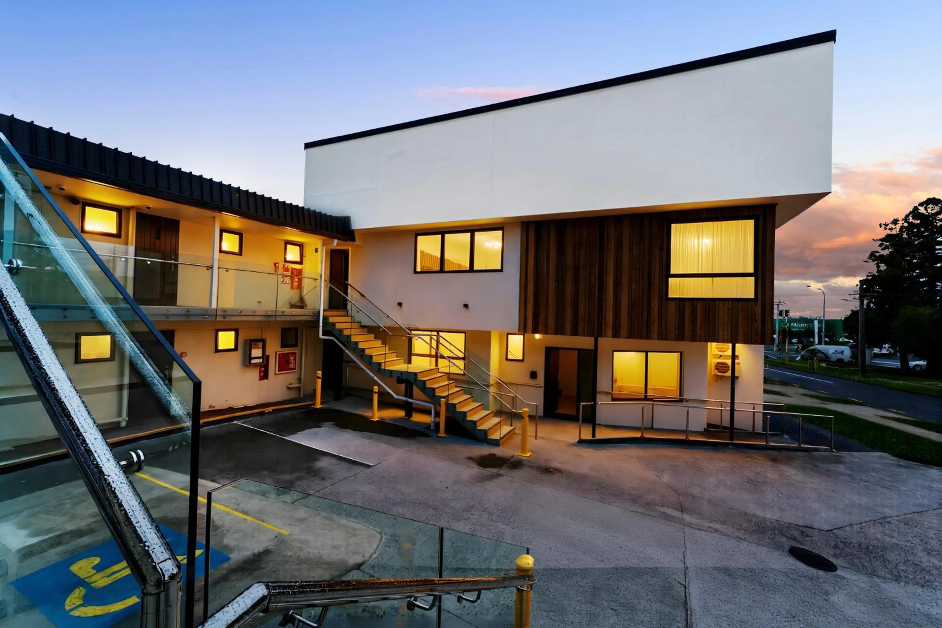 Property building in Takapuna International Motor Lodge