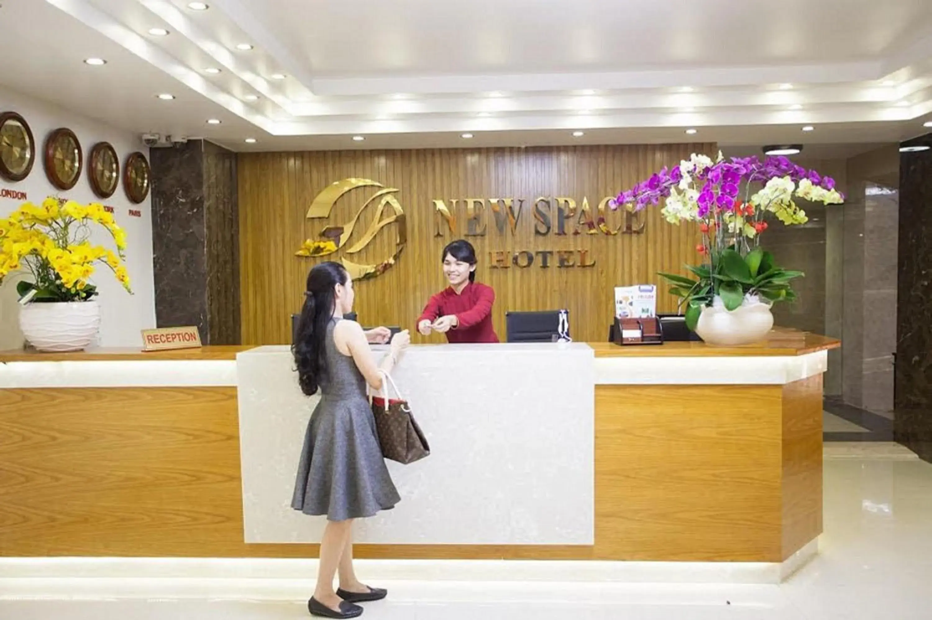 Lobby or reception in New Space Hotel Airport Lobby or reception in New Space Hotel Airport