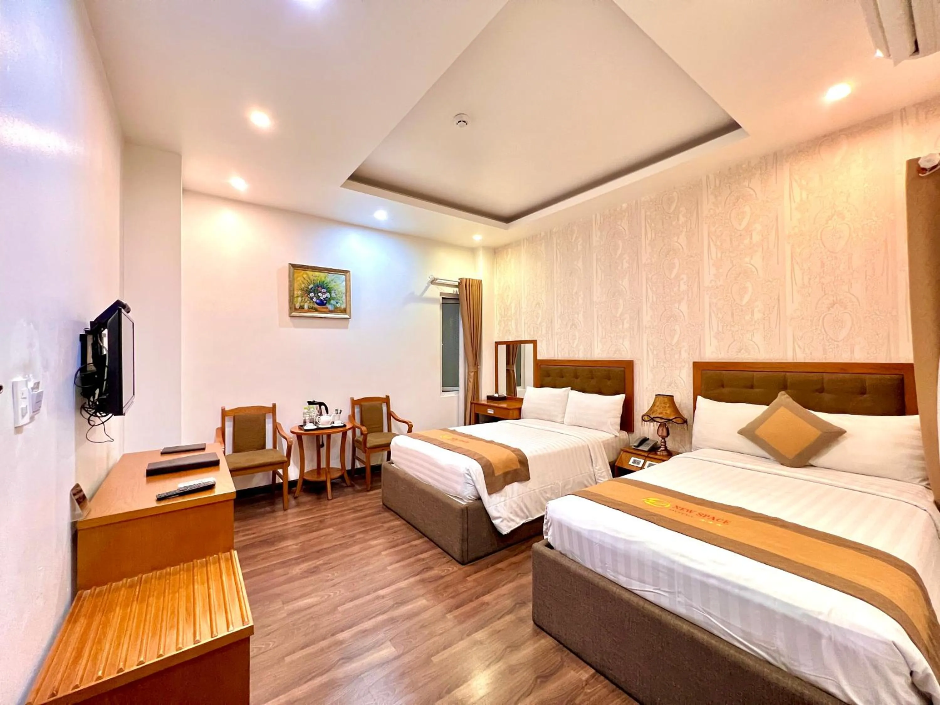 Bed in New Space Hotel Airport