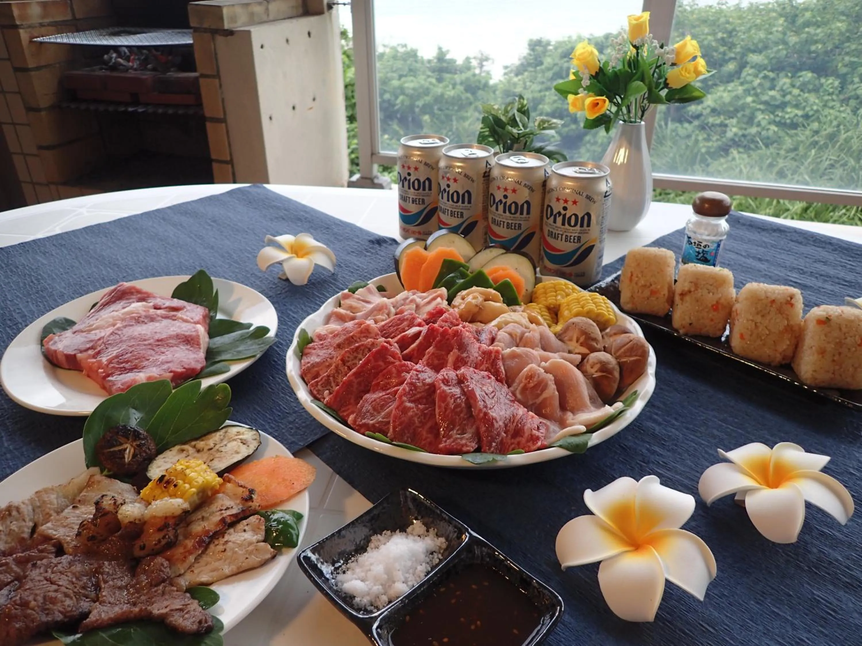 BBQ facilities in Seaside KLATCH -Villa&sauna-