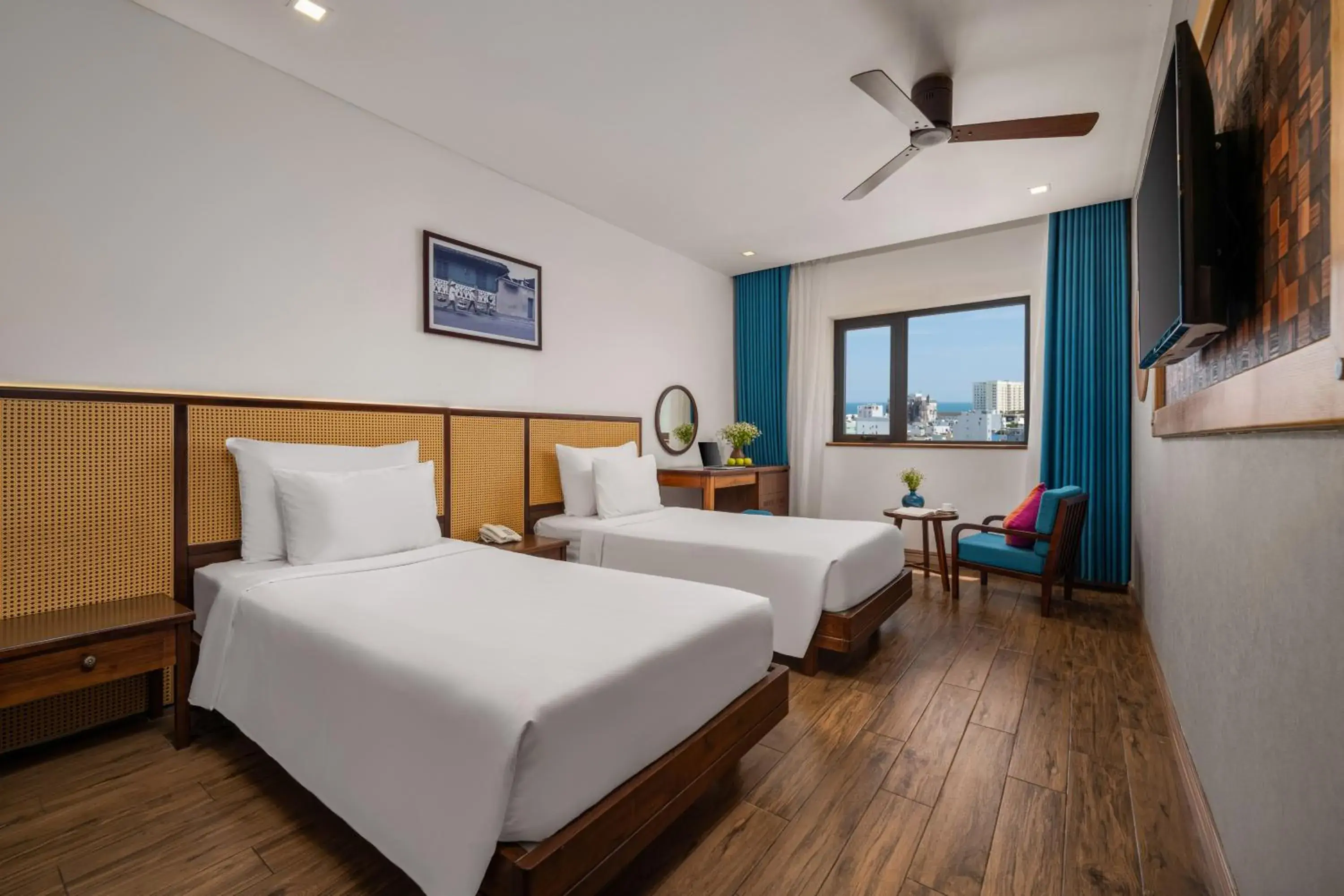 Superior Twin Room with City View in White Sand Boutique Hotel Superior Twin Room with City View in White Sand Boutique Hotel