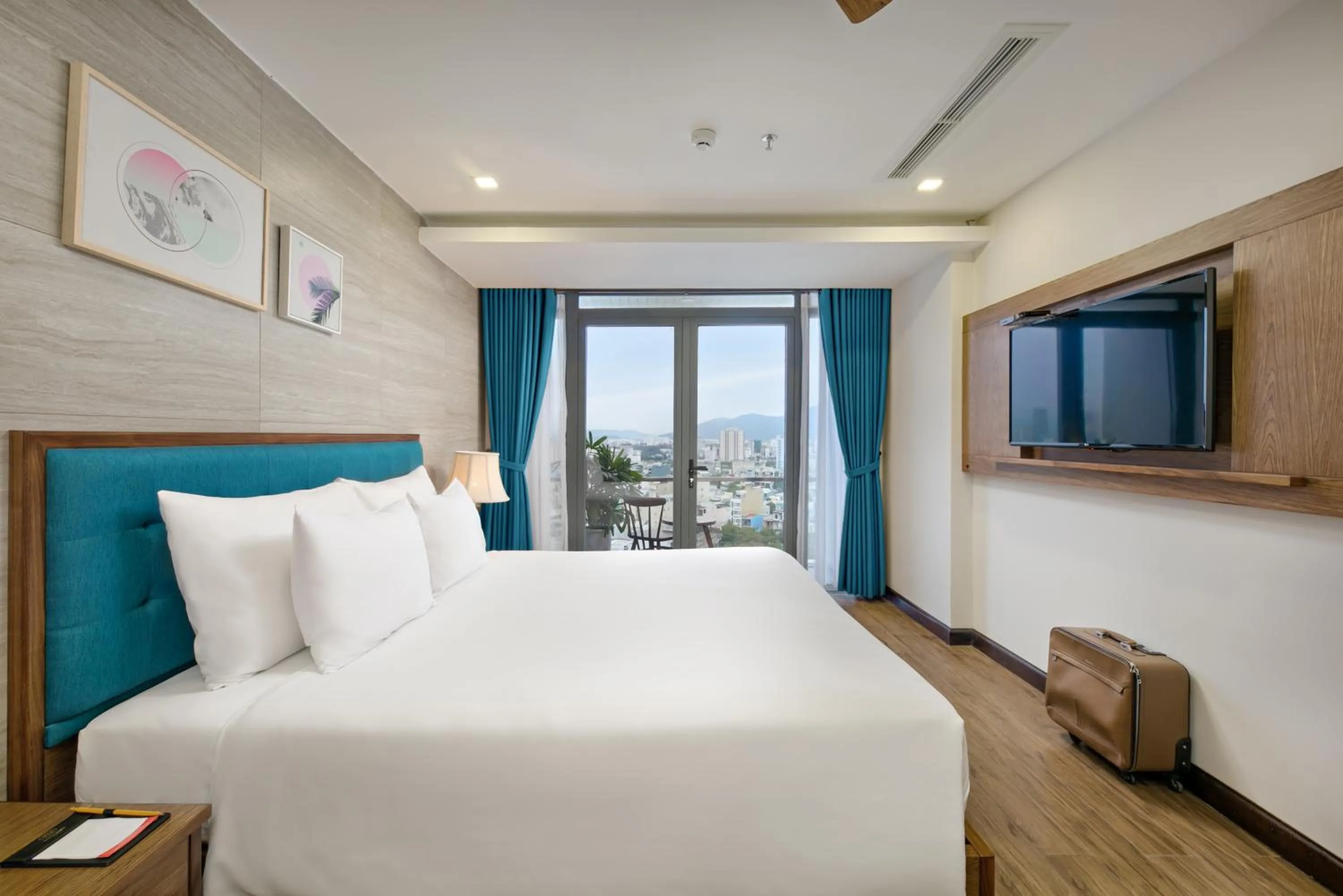 Bed in White Sand Boutique Hotel