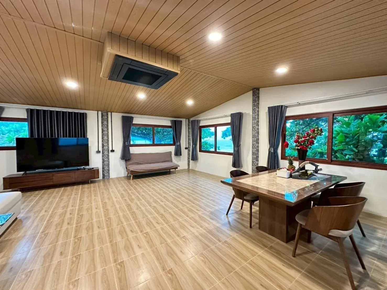 Living room in Klongdao Sunset Villa Living room in Klongdao Sunset Villa