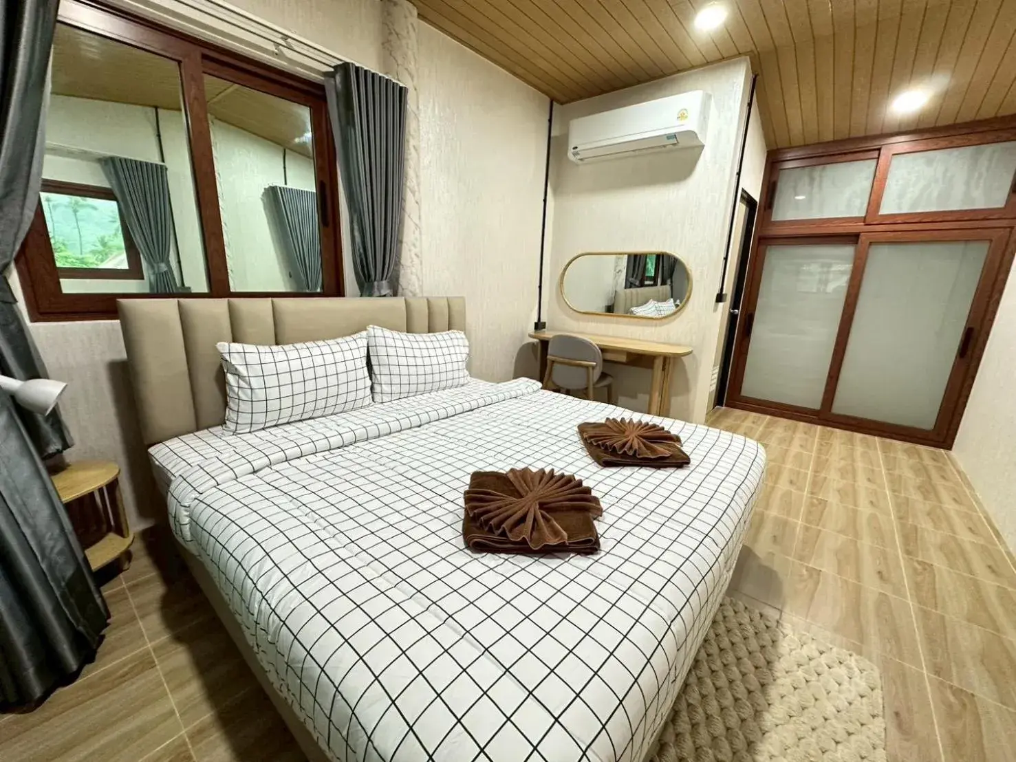 Bed in Klongdao Sunset Villa Bed in Klongdao Sunset Villa