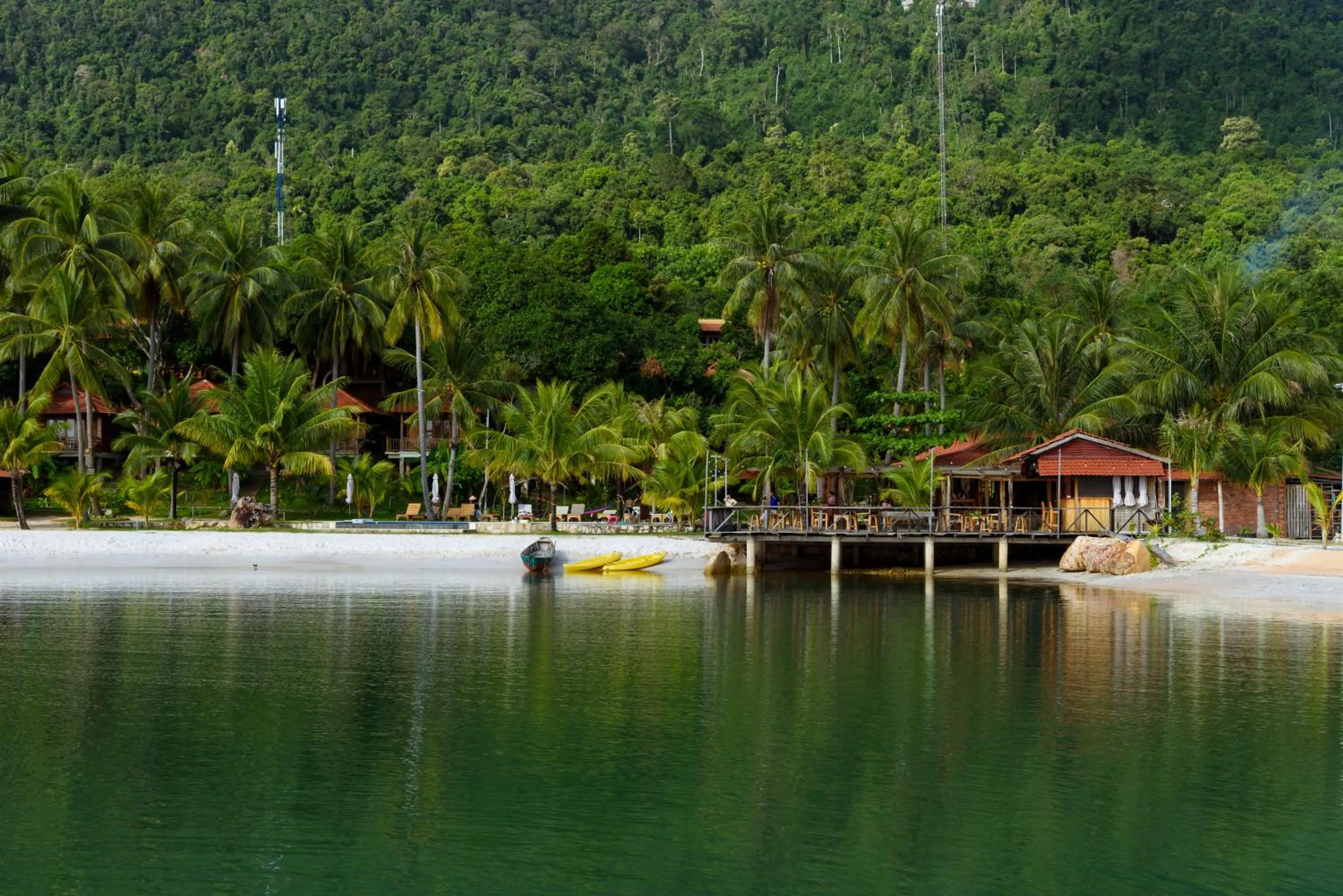 Natural landscape in Mango Beach Resort