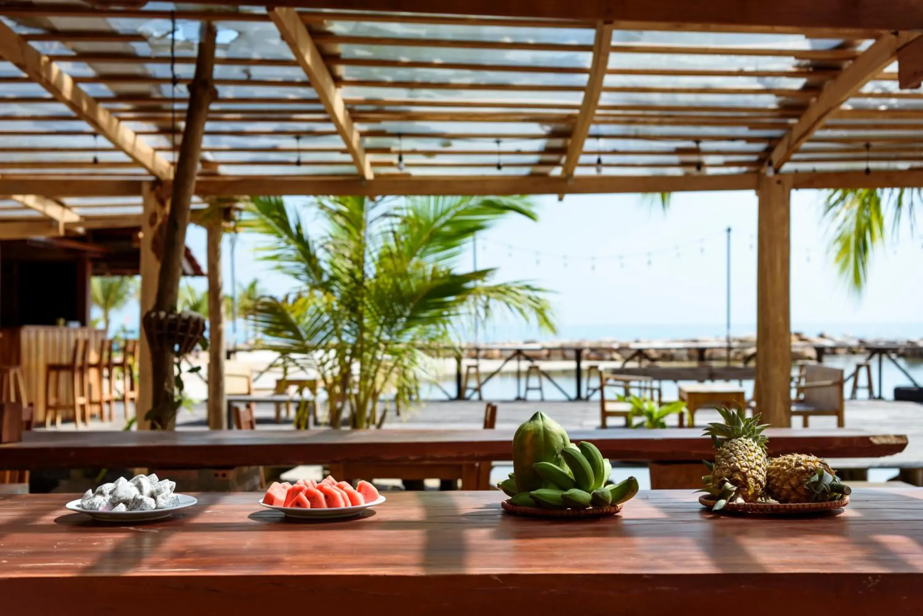 Breakfast in Mango Beach Resort Breakfast in Mango Beach Resort