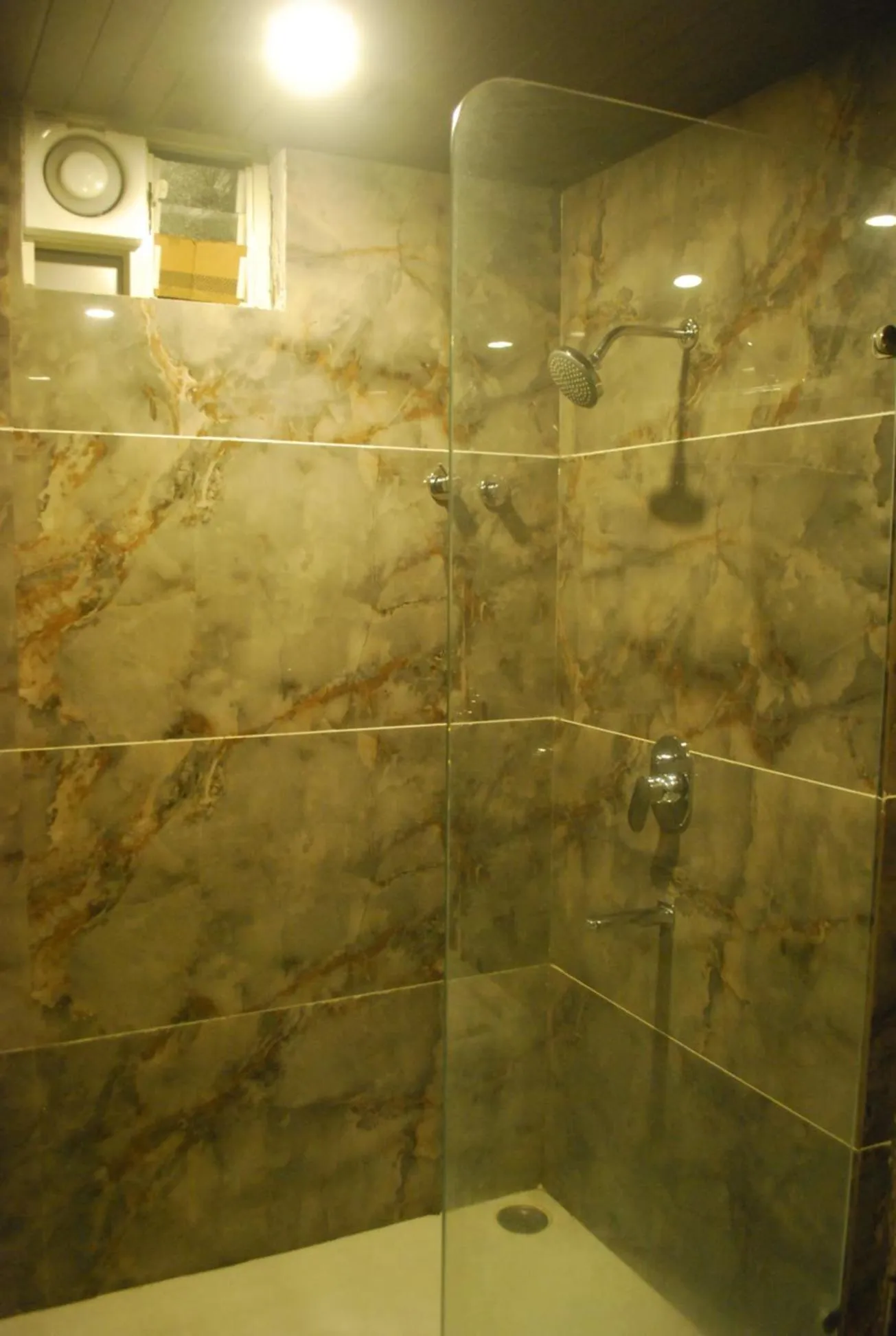 Shower in Hotel New Sunder