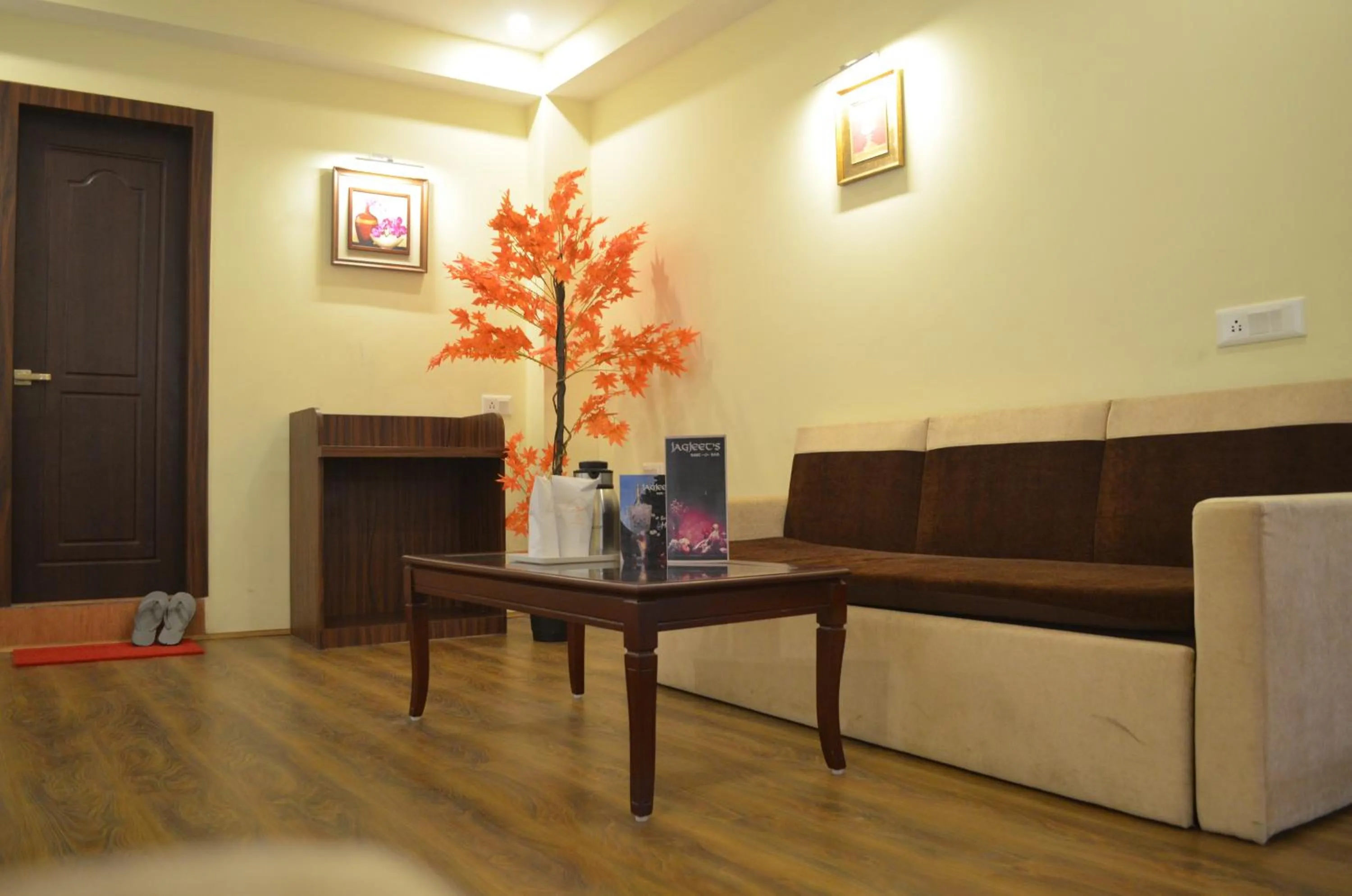 Seating area in Jagjeet's Sikkim Retreat