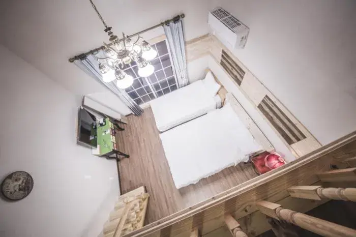 Bed in Red Windmill Pension Bed in Red Windmill Pension