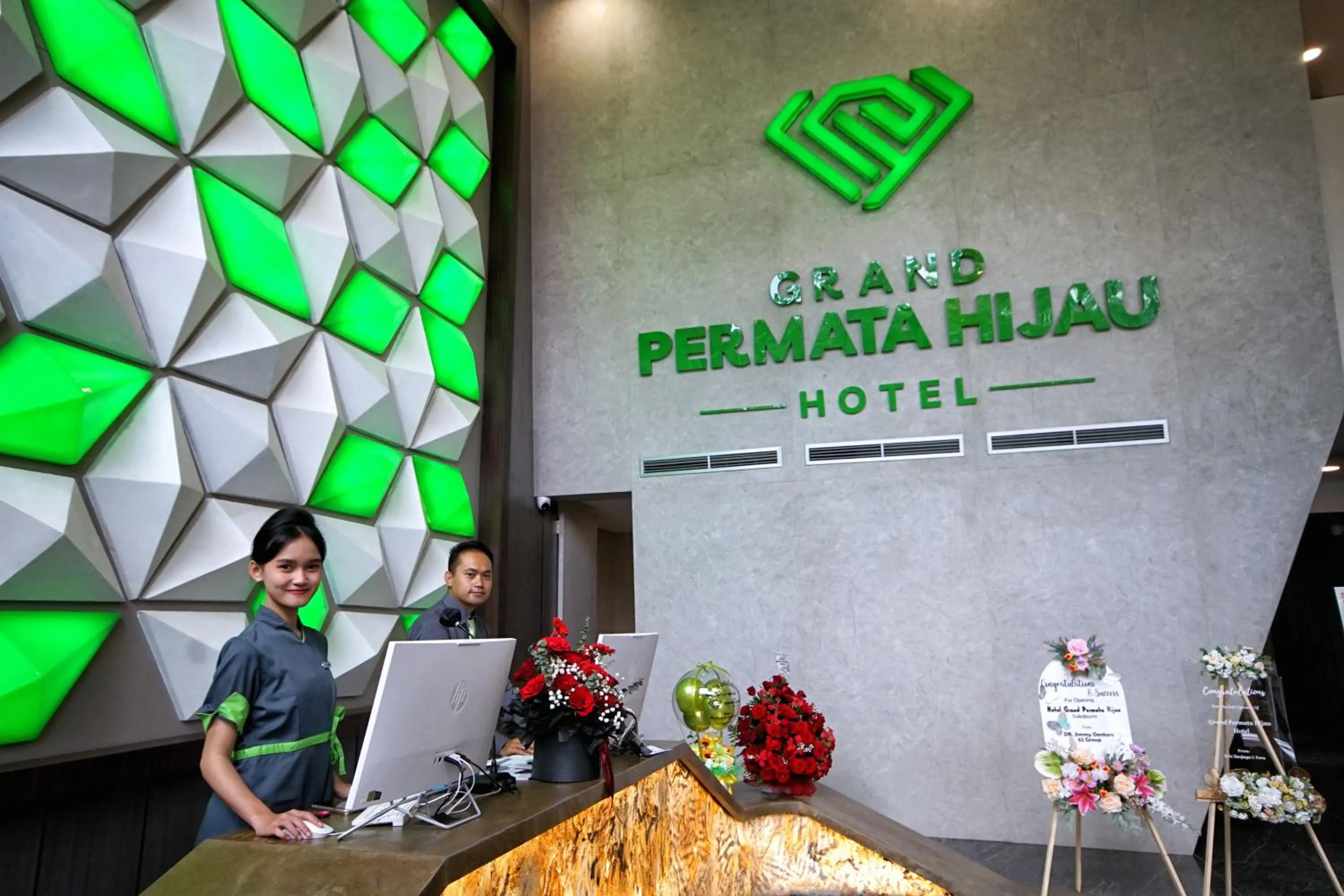 Lobby or reception in Grand Permata Hijau Hotel