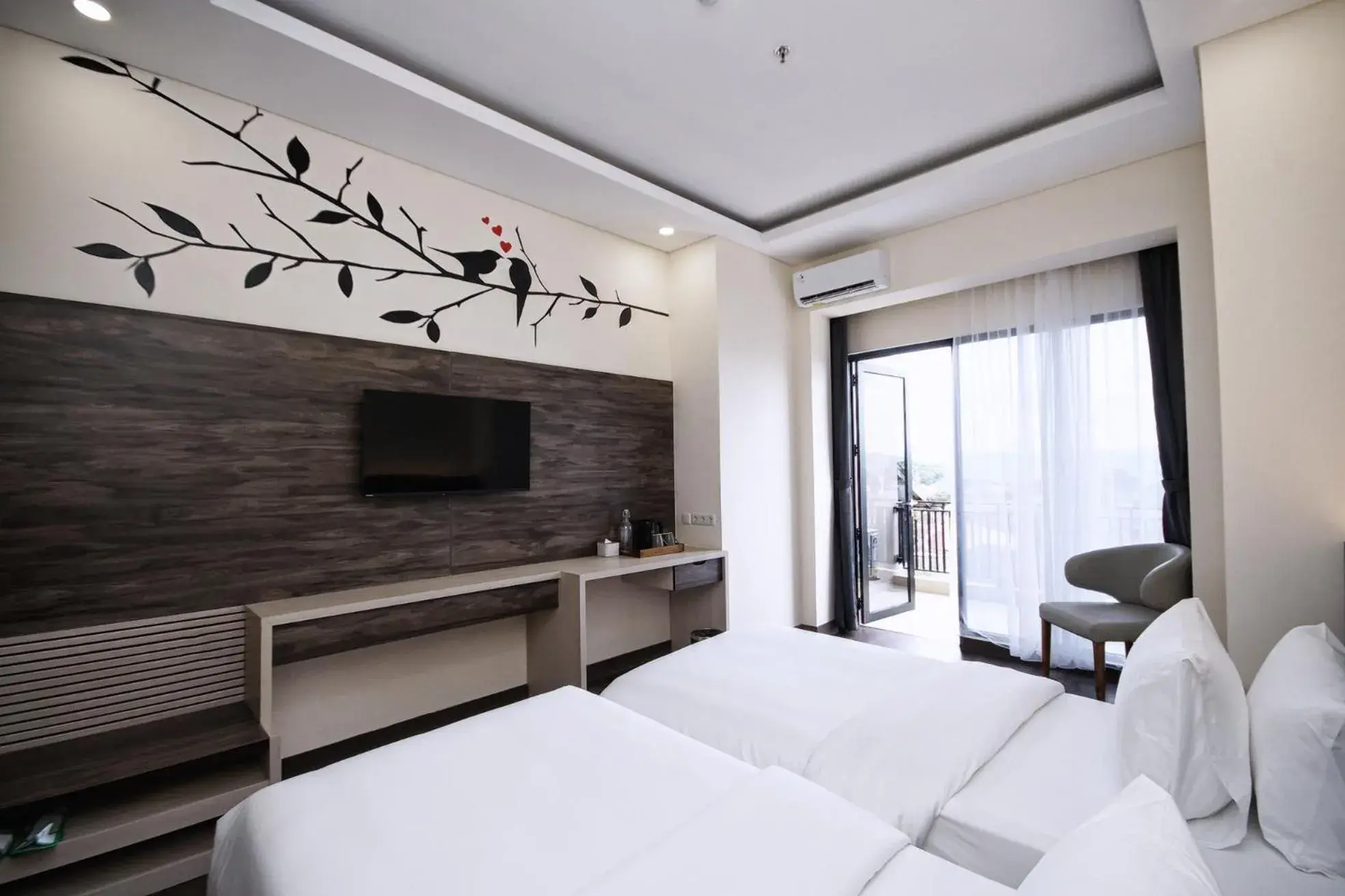 Deluxe Twin Room in Grand Permata Hijau Hotel Deluxe Twin Room in Grand Permata Hijau Hotel