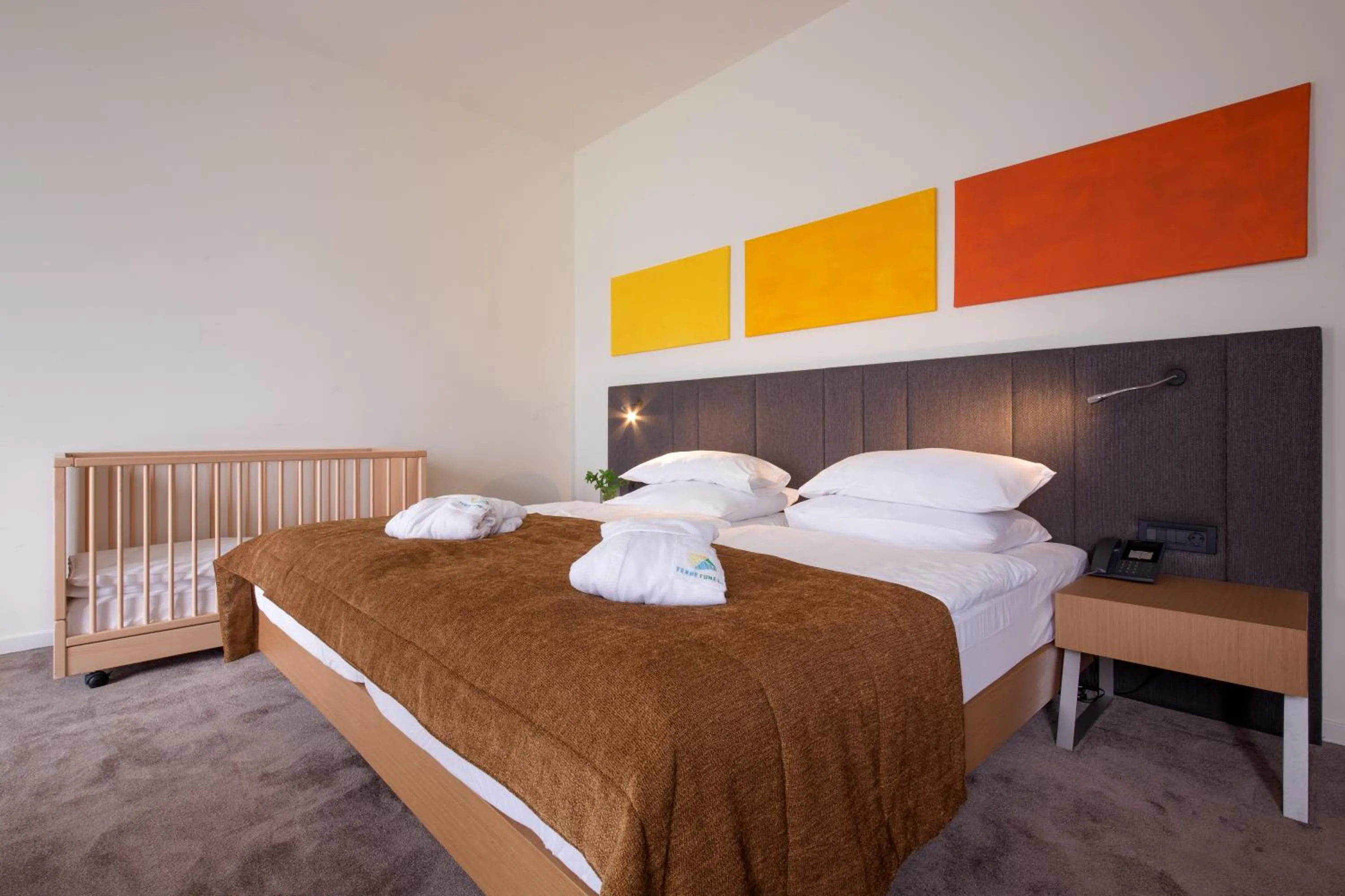 Bed in Terme Tuhelj Hotel Well