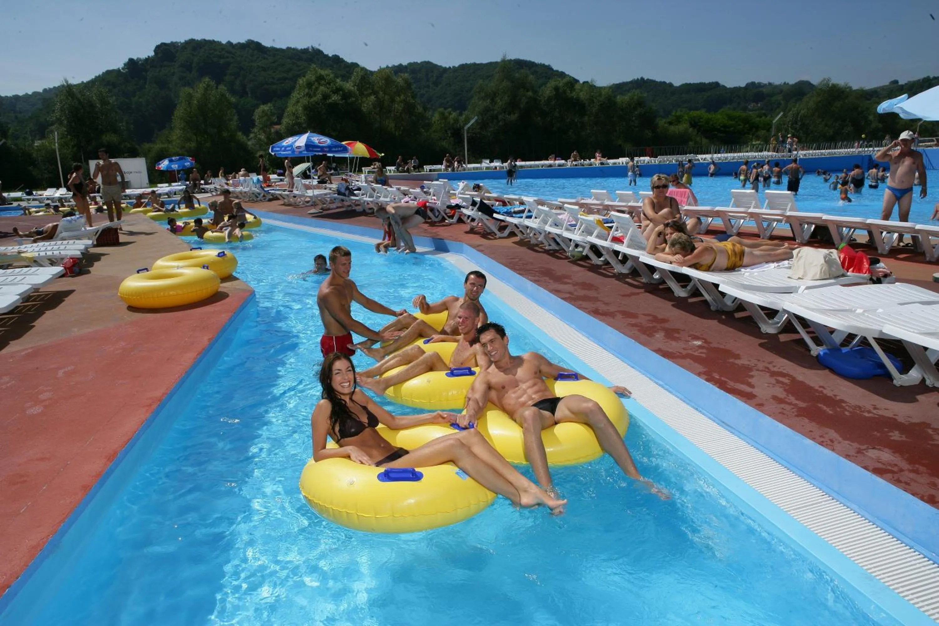 People in Terme Tuhelj Hotel Well