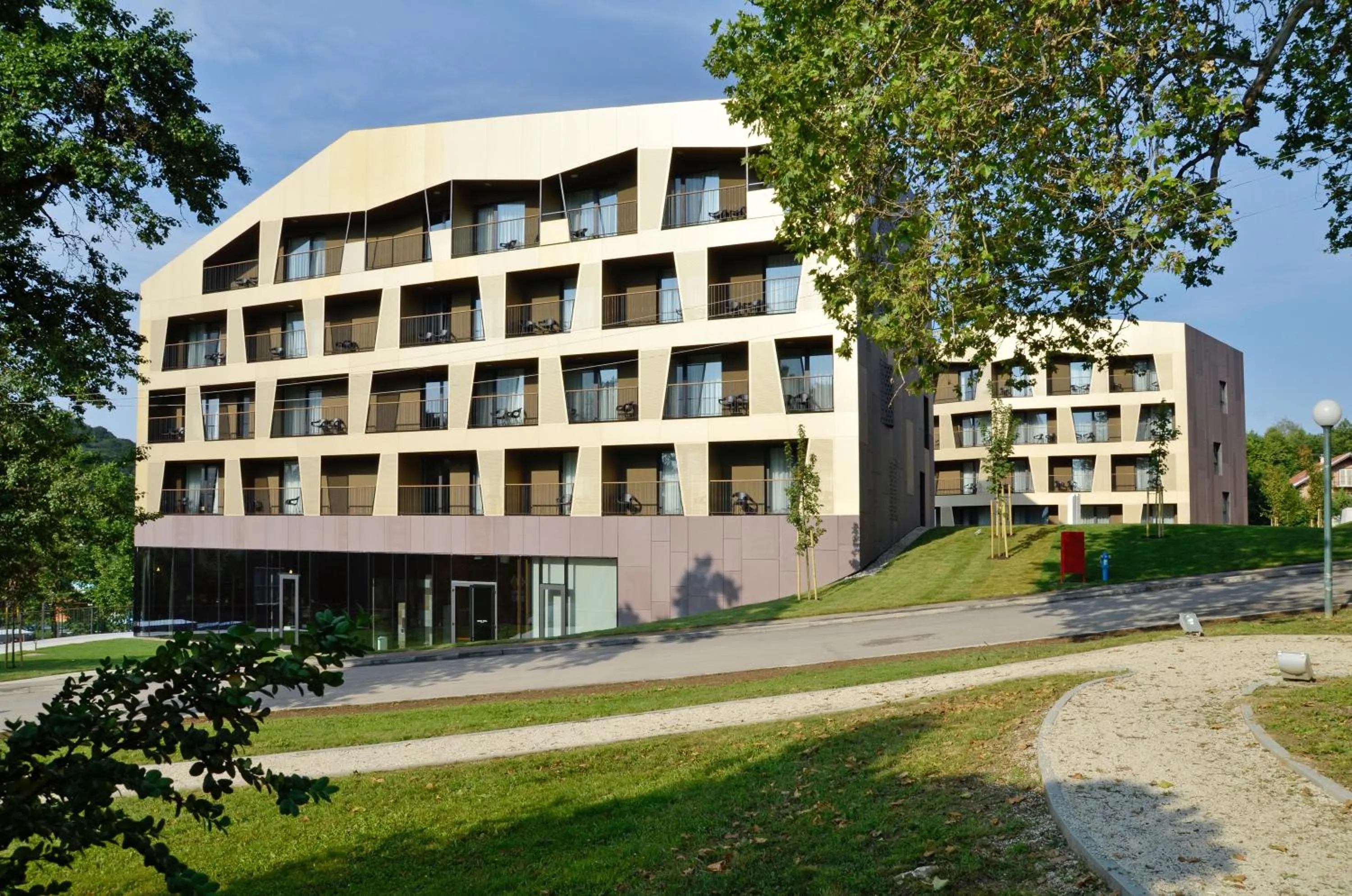 Facade/entrance in Terme Tuhelj Hotel Well
