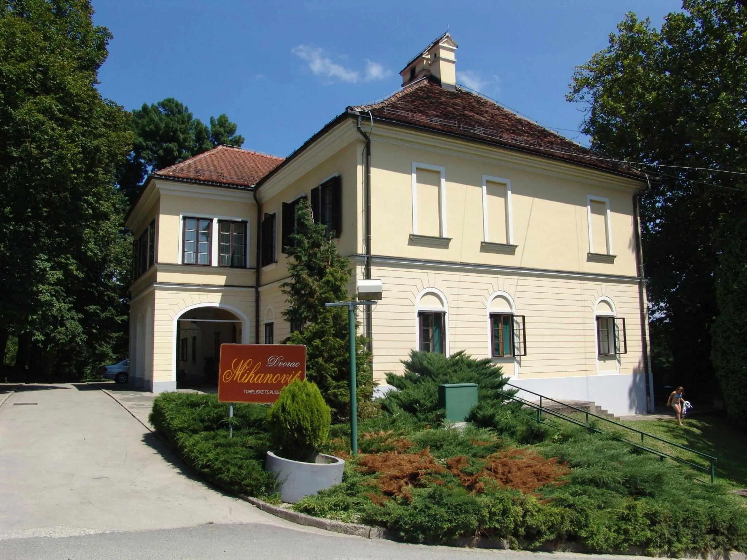 Facade/entrance in Terme Tuhelj Hotel Well