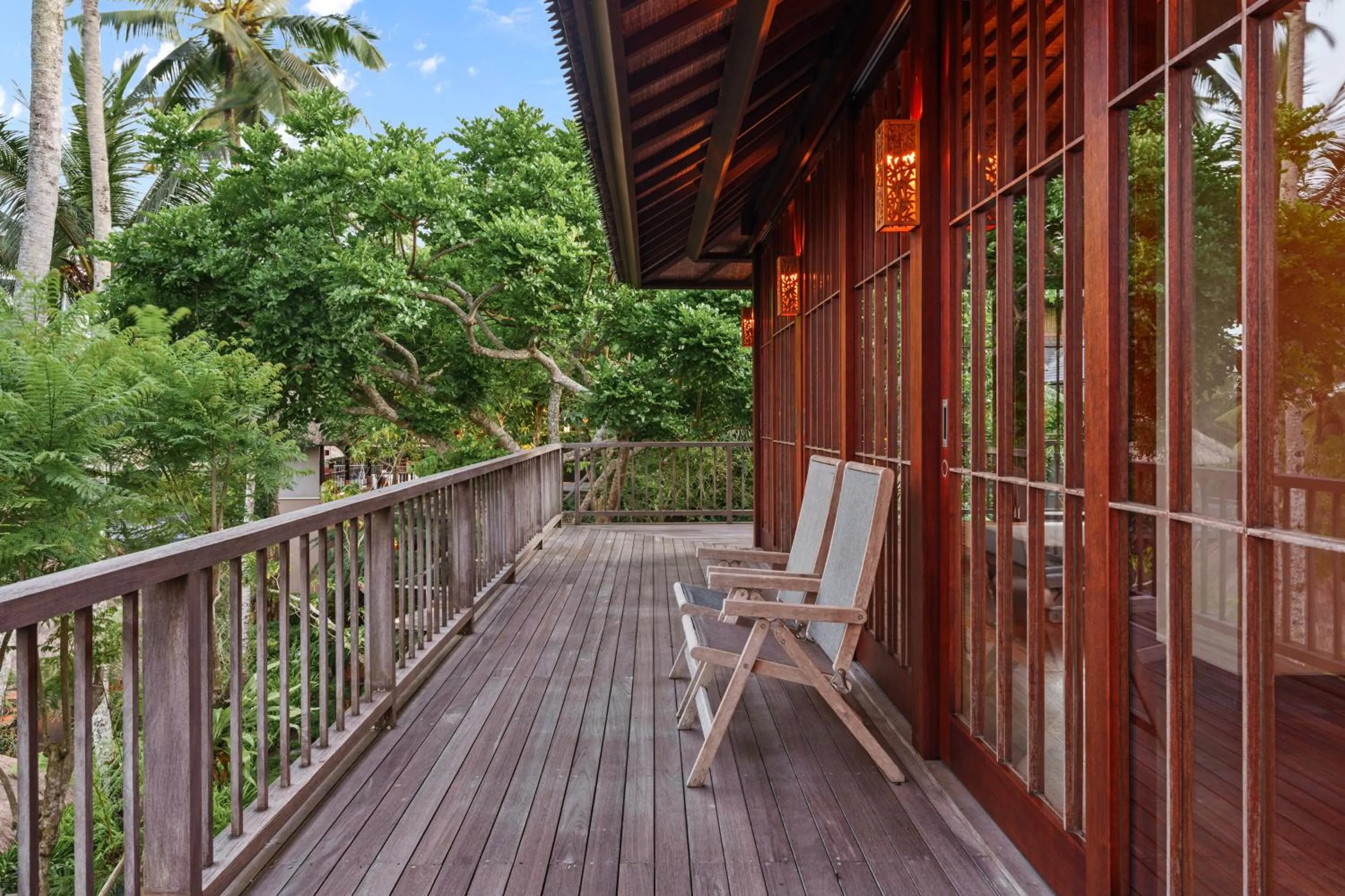 Balcony/Terrace in Hoshinoya Bali