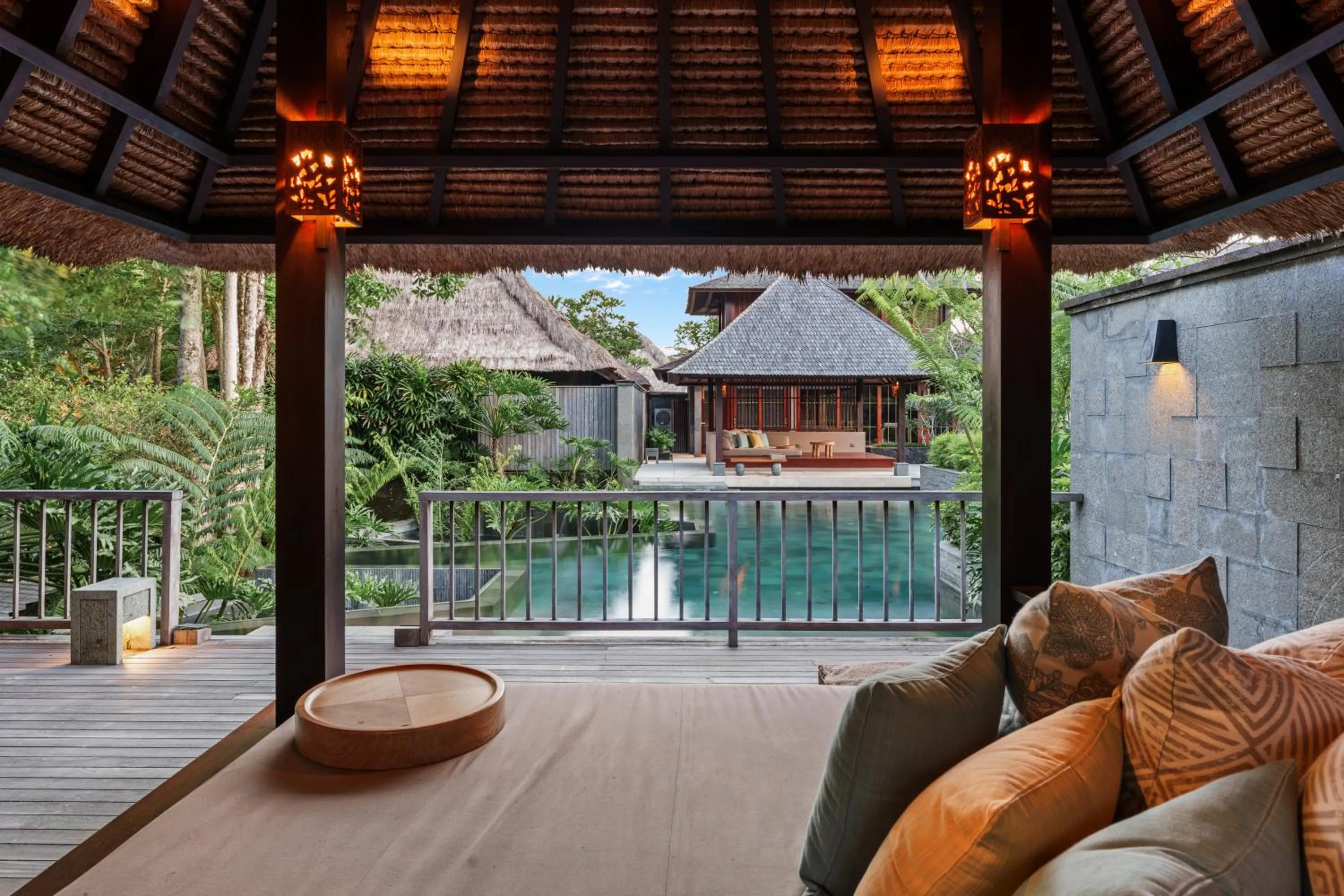 Balcony/Terrace in Hoshinoya Bali