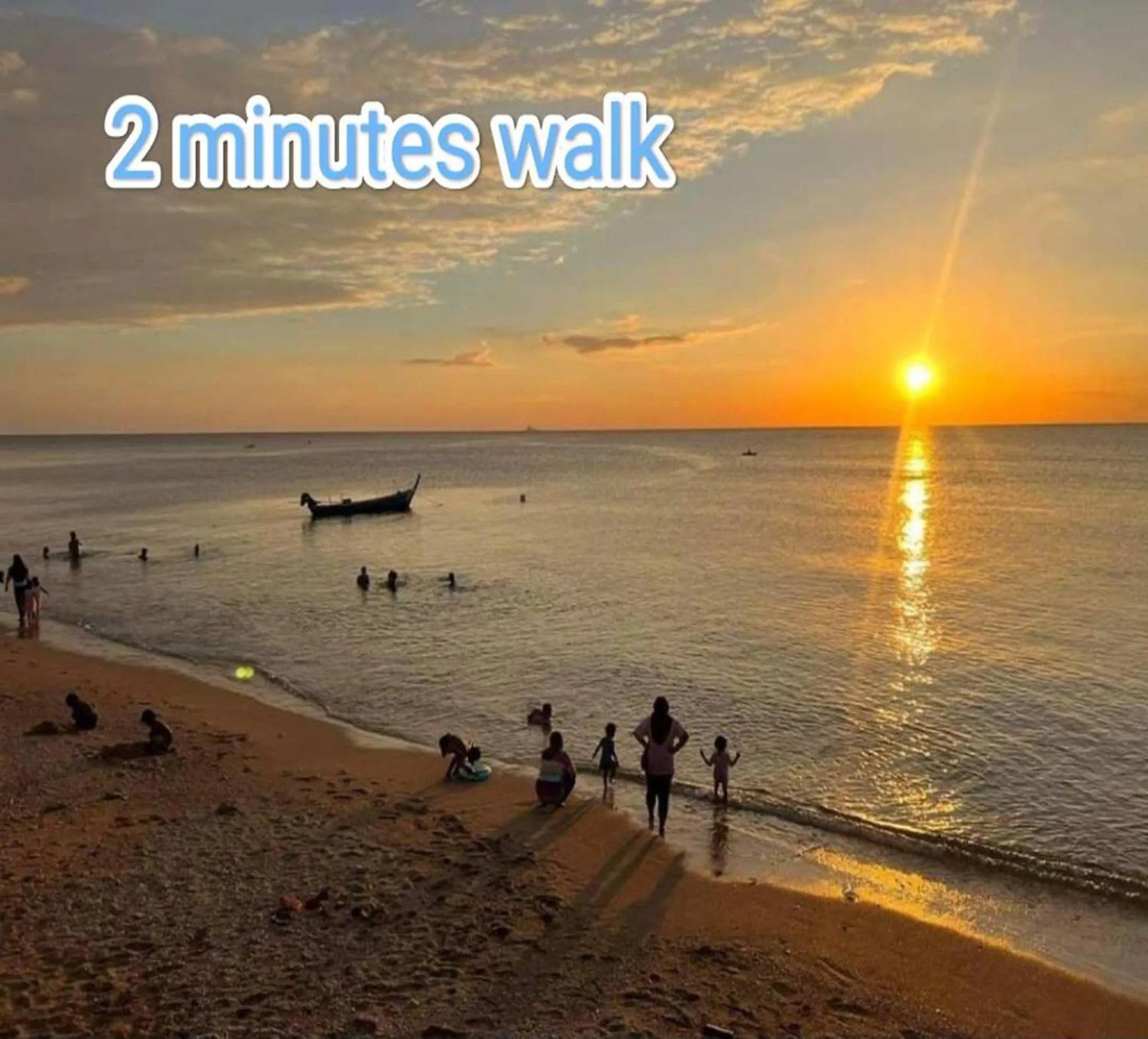 Beach in Popular Lanta Resort