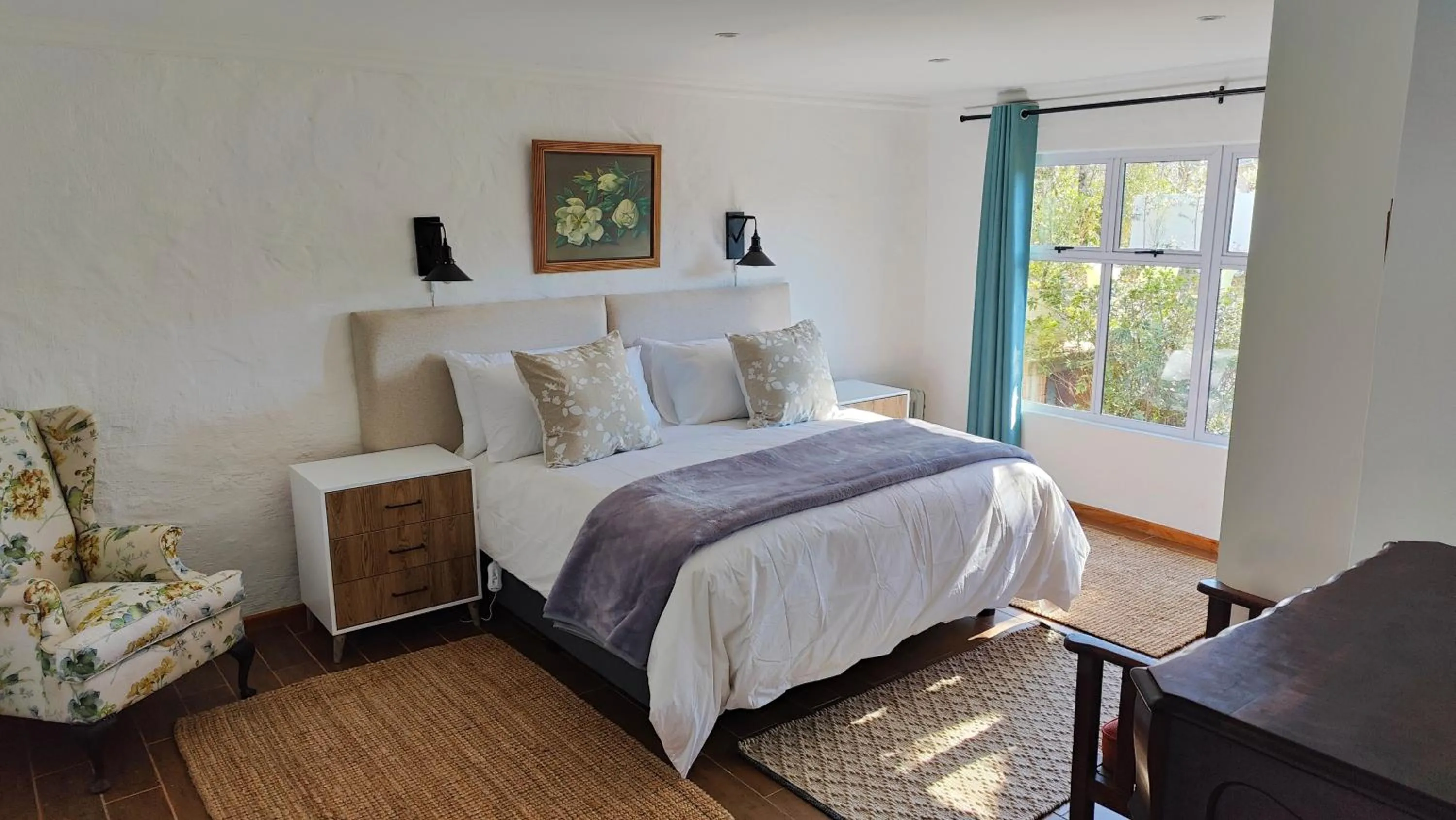 Bed in The Edge Mountain Retreat