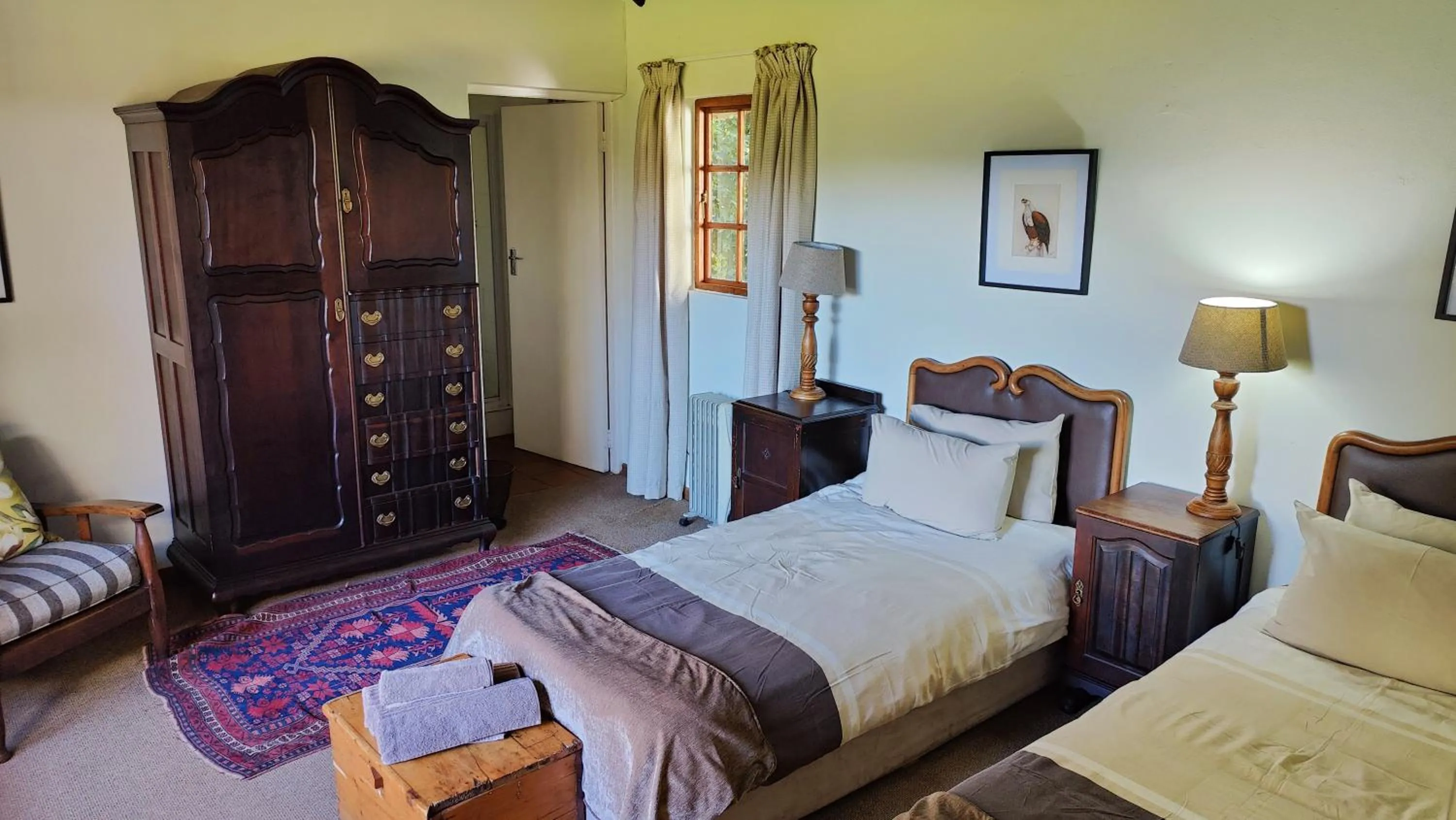 Bed in The Edge Mountain Retreat